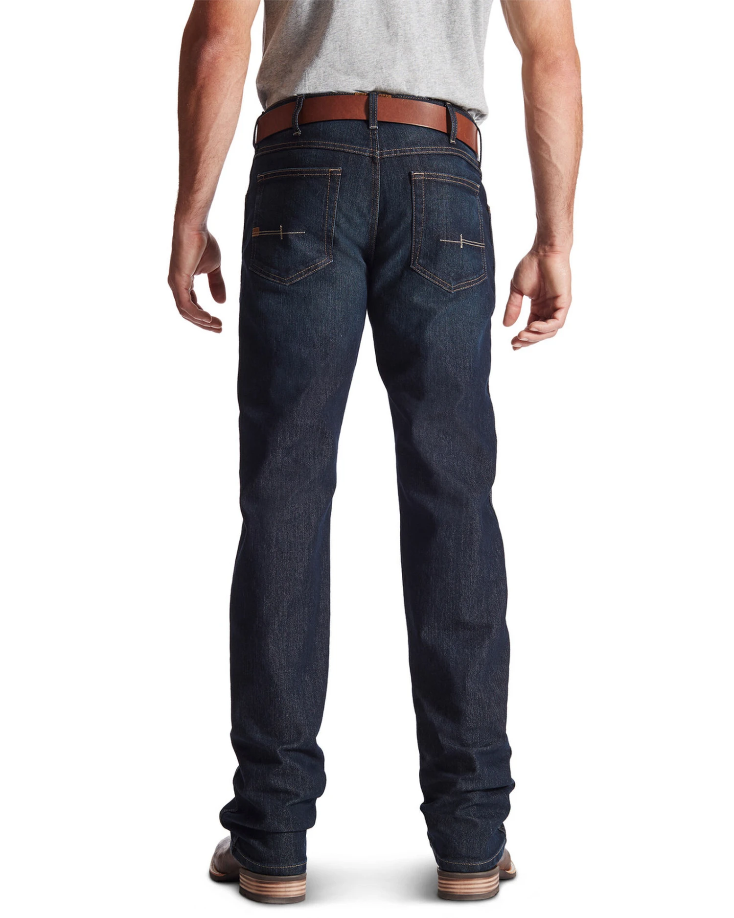 Ariat Men's Rebar M5 Slim Straight Leg Jeans - Image 4