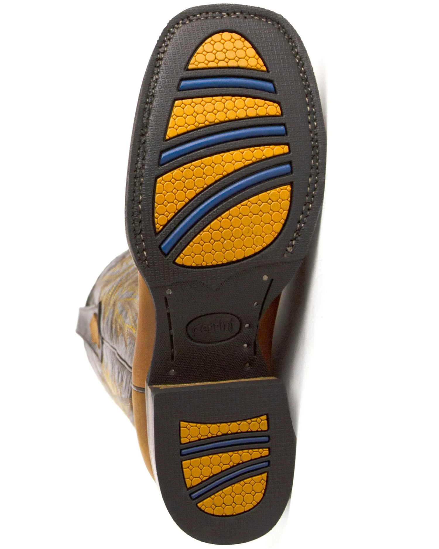 Ferrini Men's Maverick Western Boots - Broad Square Toe - Image 6