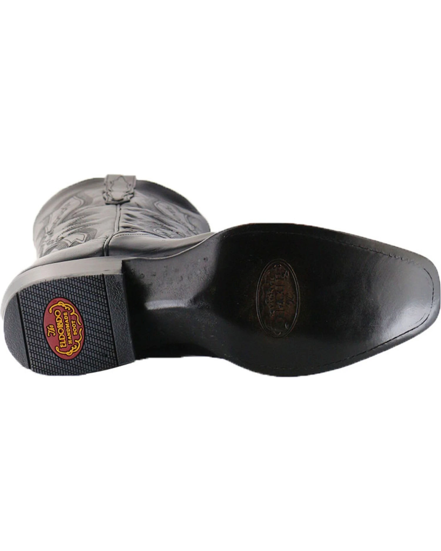 El Dorado Men's Handmade Vanquished Calf Western Boots - Square Toe - Image 5