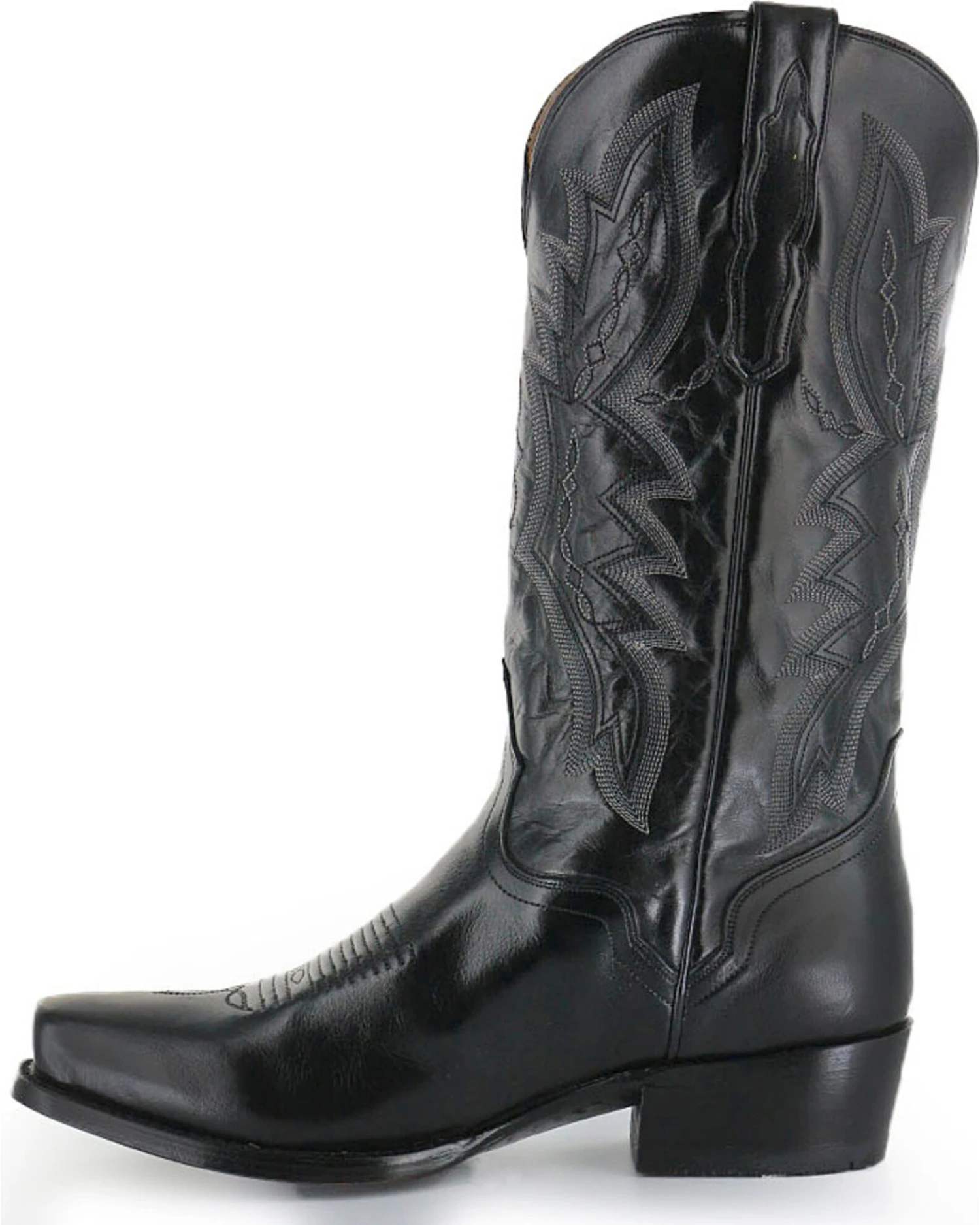 El Dorado Men's Handmade Vanquished Calf Western Boots - Square Toe - Image 3
