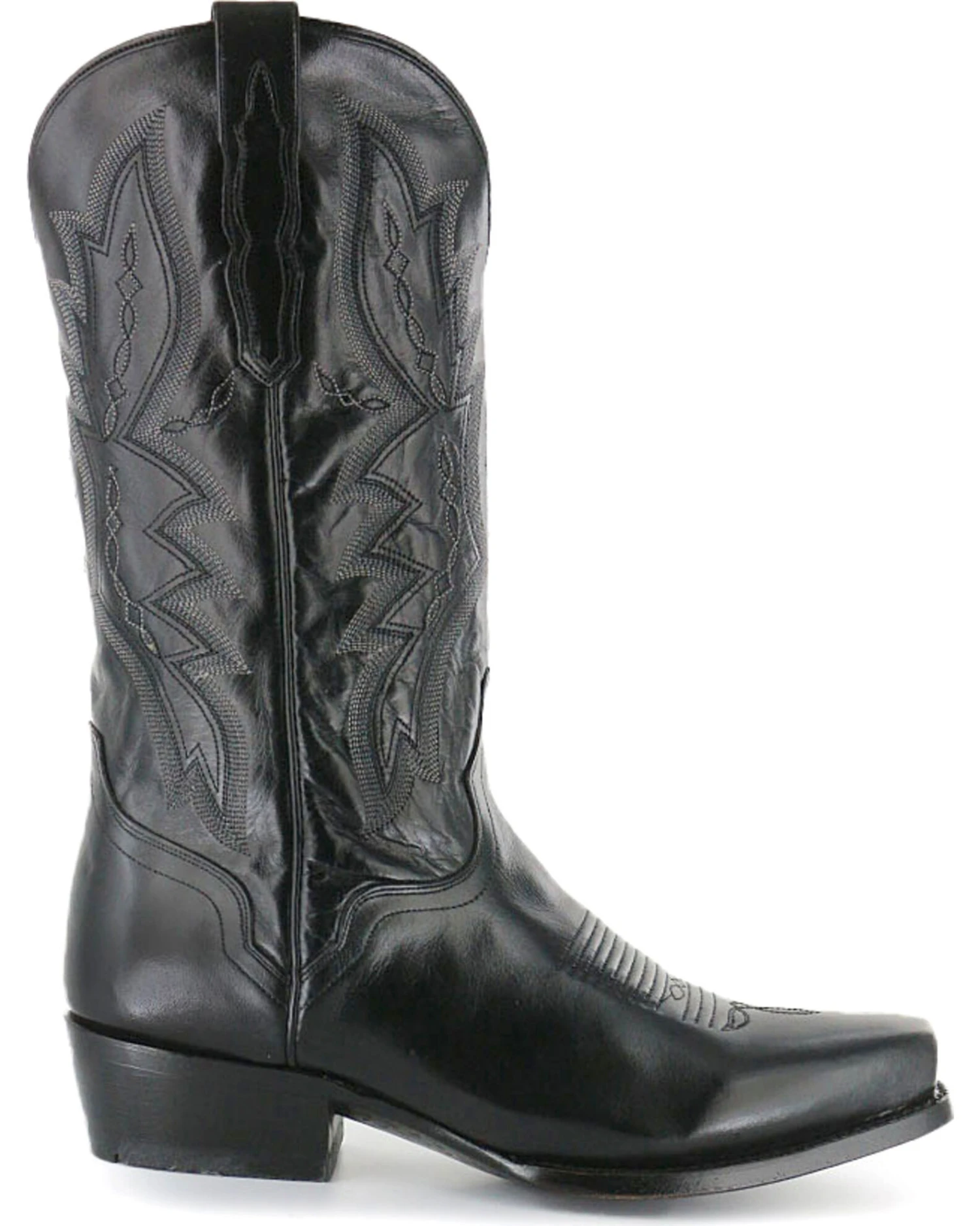 El Dorado Men's Handmade Vanquished Calf Western Boots - Square Toe - Image 2