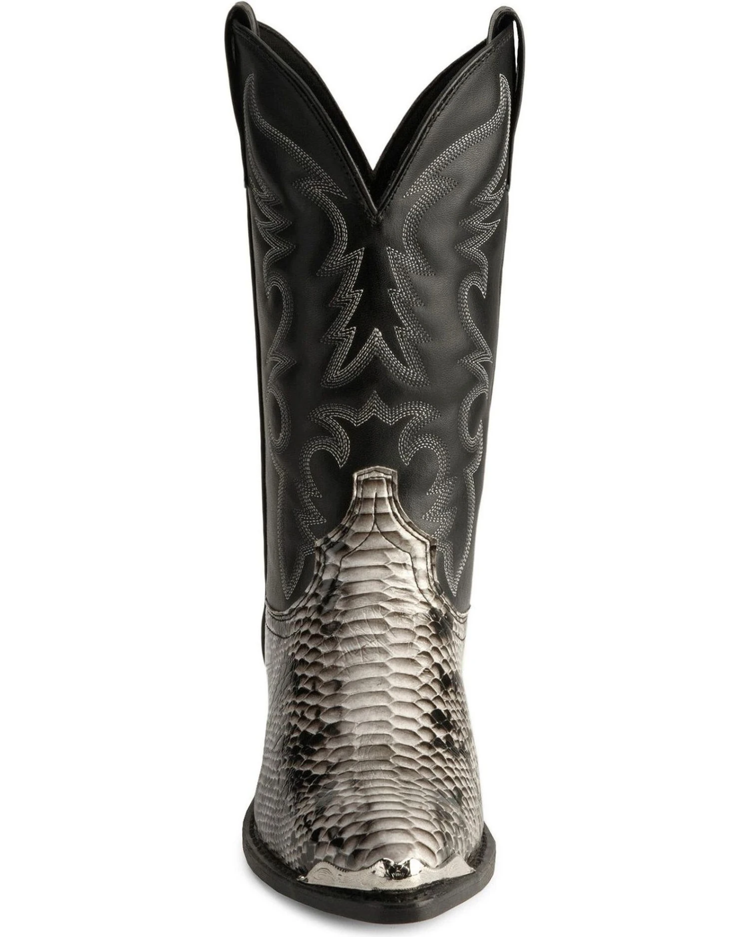 Laredo Men's Monty Snake Print Western Boots - Image 4