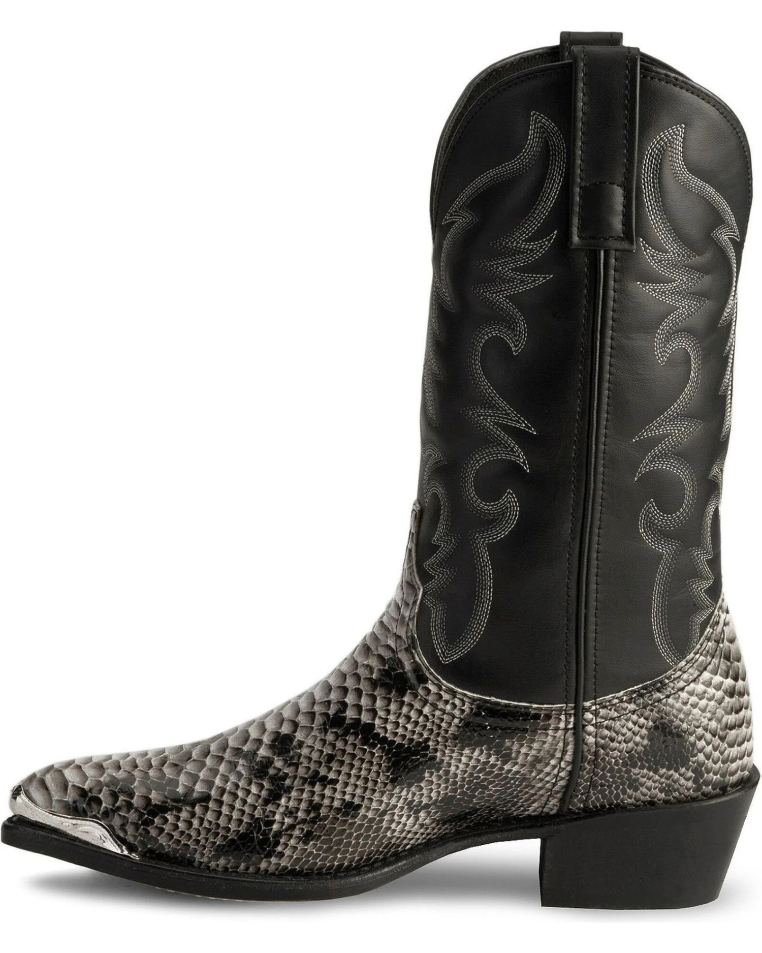 Laredo Men's Monty Snake Print Western Boots - Image 3