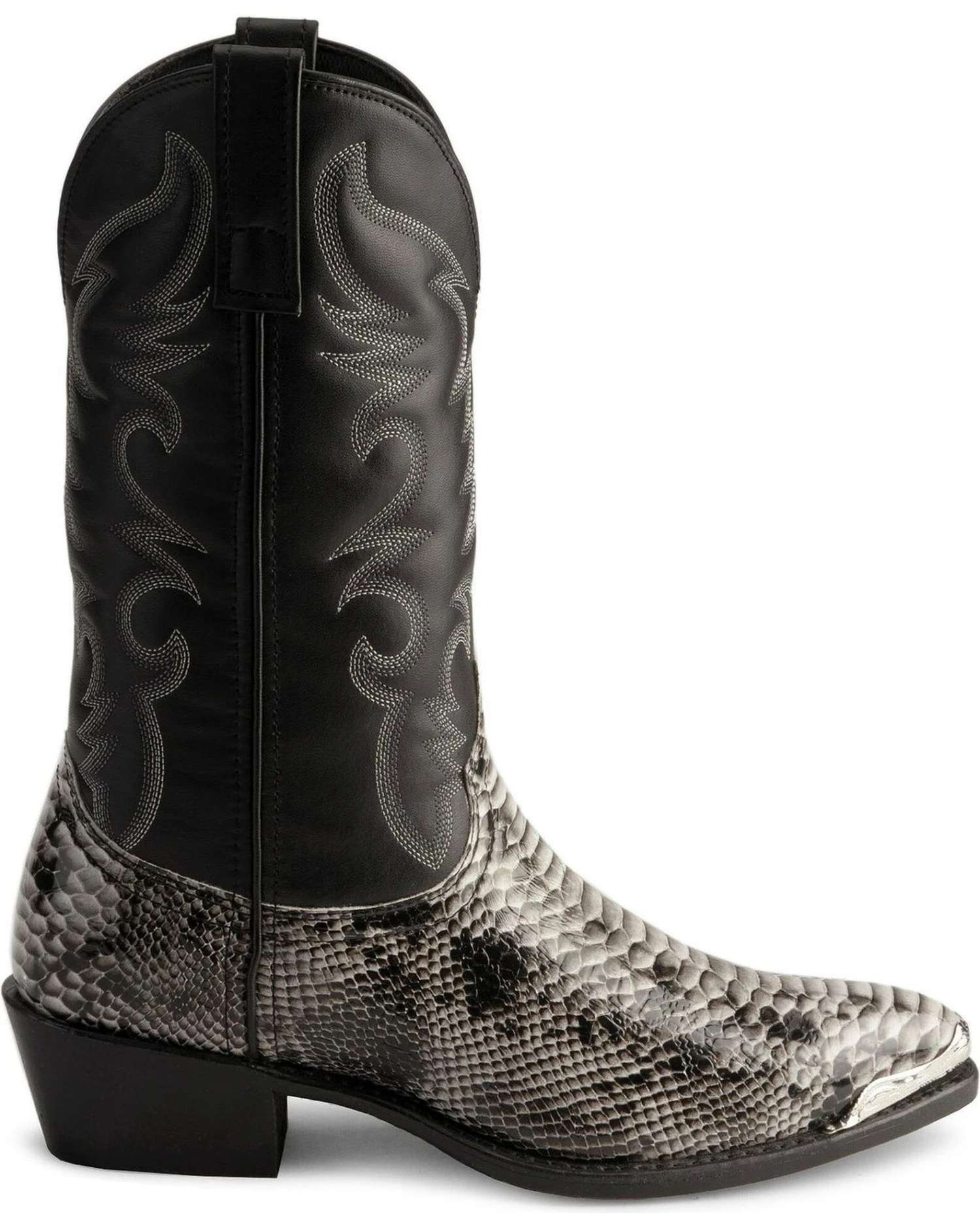 Laredo Men's Monty Snake Print Western Boots - Image 2