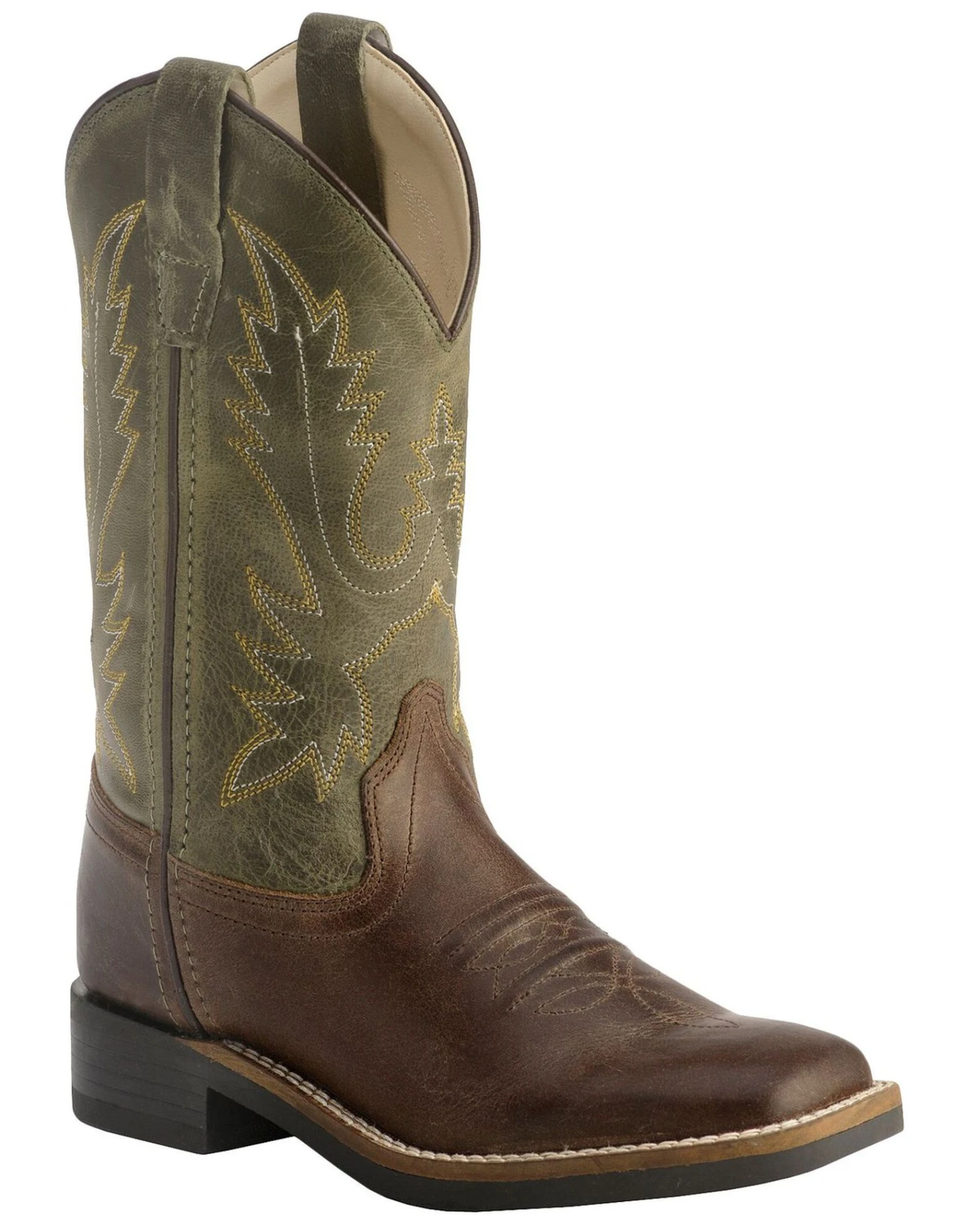 Cody James Boys' Stitched Western Boots - Square Toe