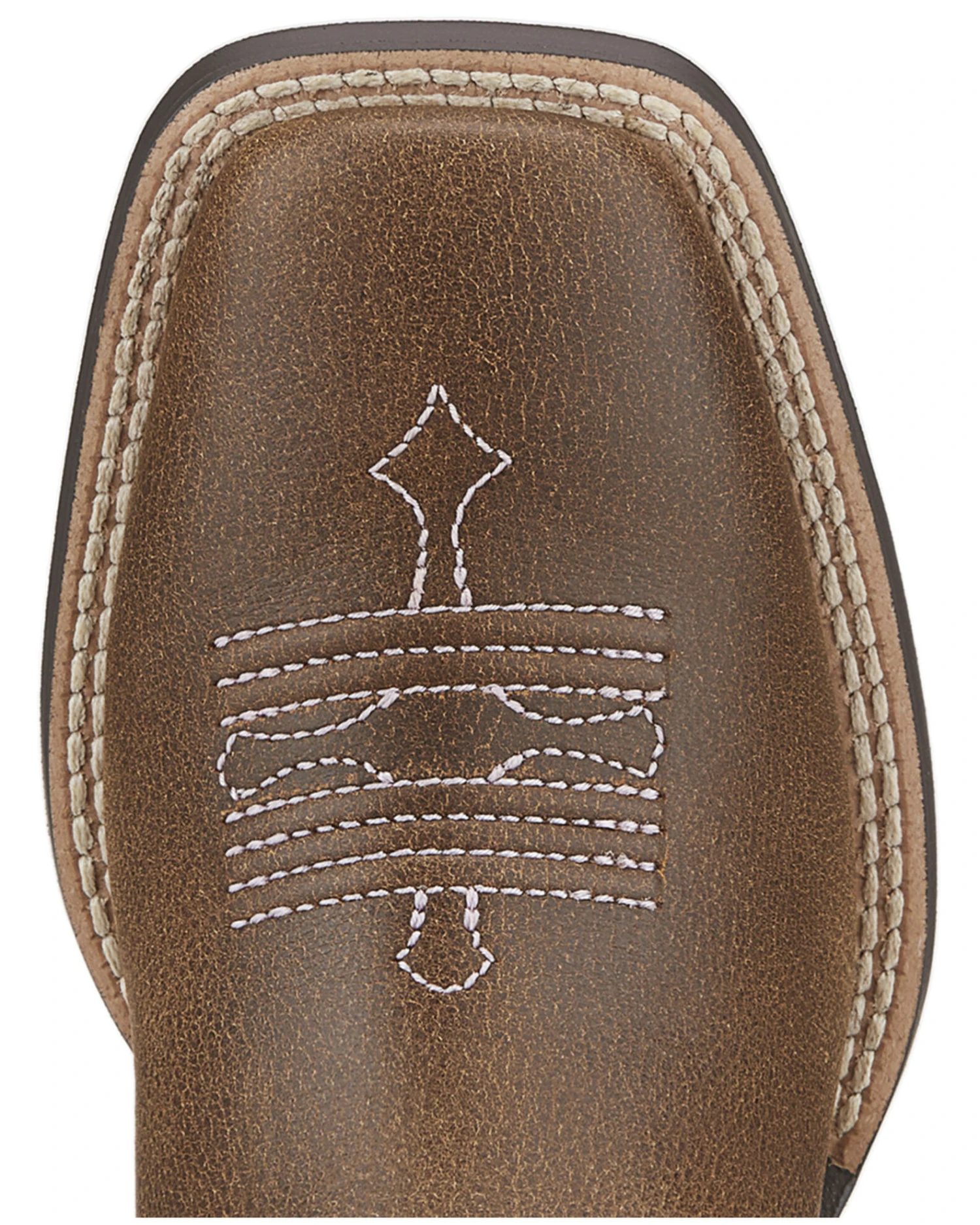 Ariat Girls' Tombstone Western Boots - Broad Square Toe - Image 4