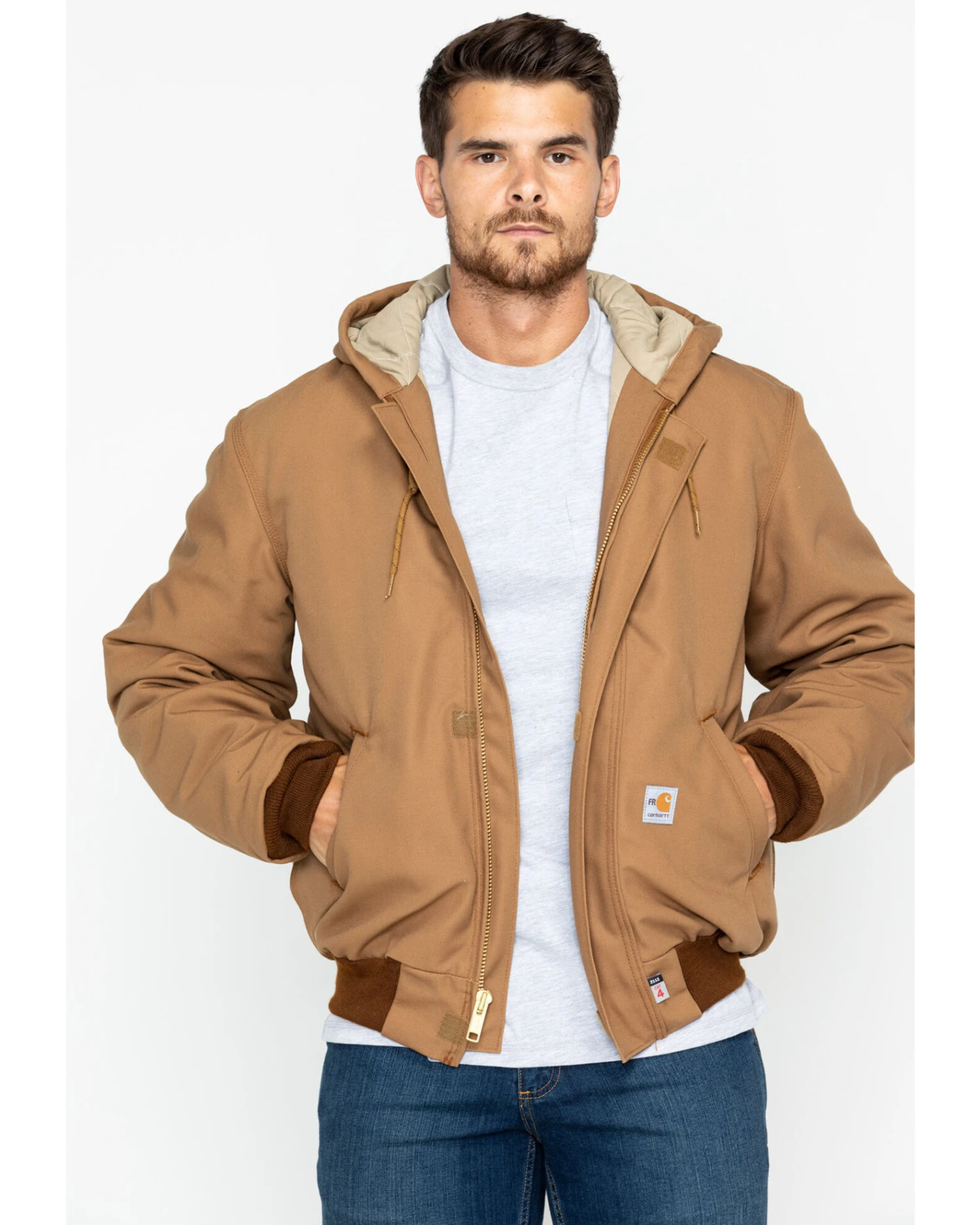 Carhartt Men's FR Duck Active Hooded Jacket