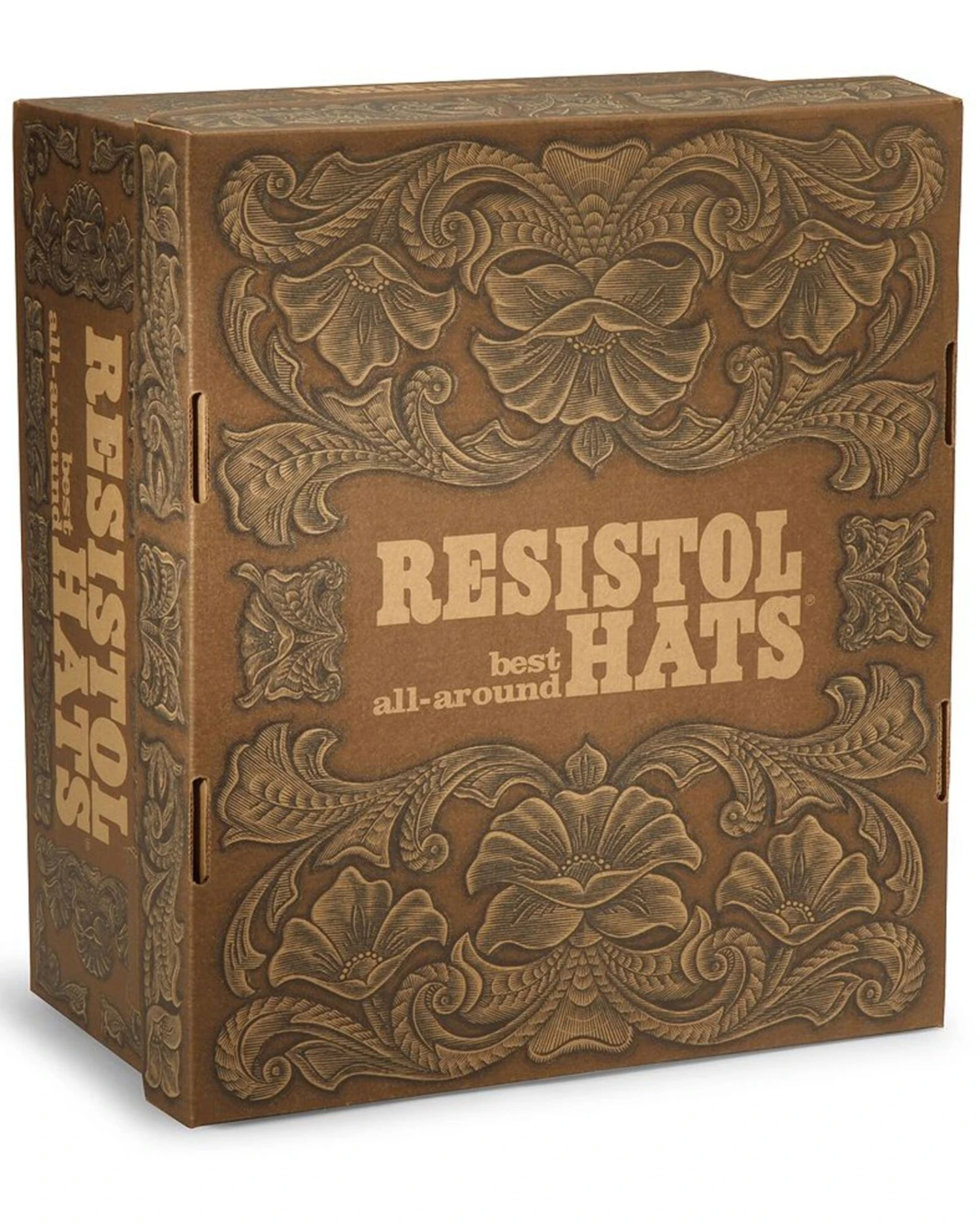 Resistol Hats Men's Black Gold Beaver Fur Felt Hat - Image 3