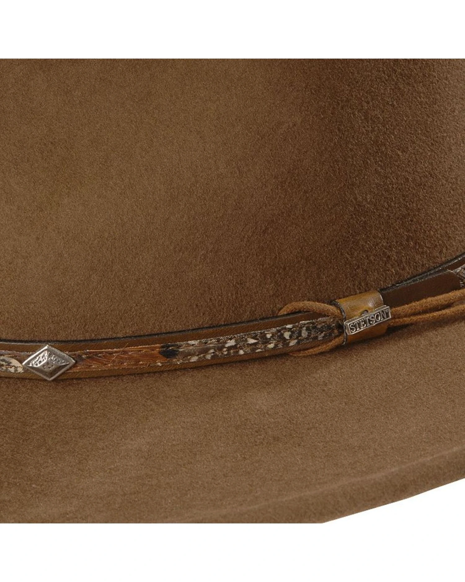 Stetson Men's Acorn Mountain Sky Crushable Wool Felt Hat - Image 2