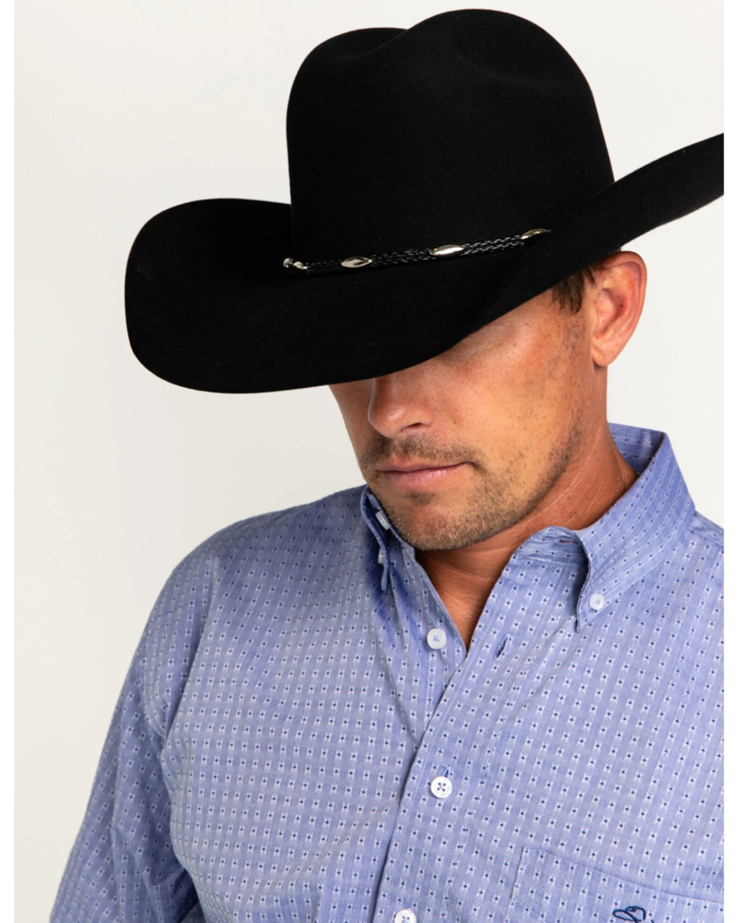 Cody James® Men's Casino Black Wool Hat - Image 5