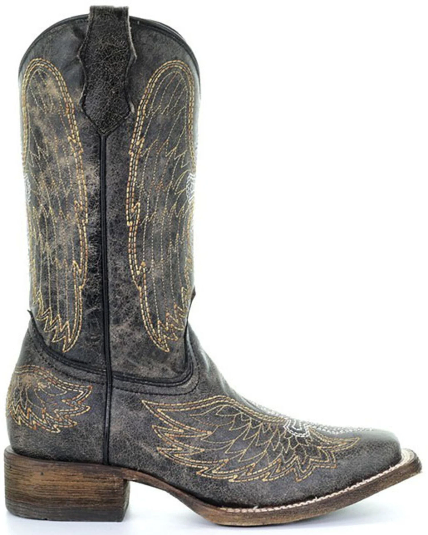 Corral Boys' Goldie Winged Western Boots - Square Toe - Image 2