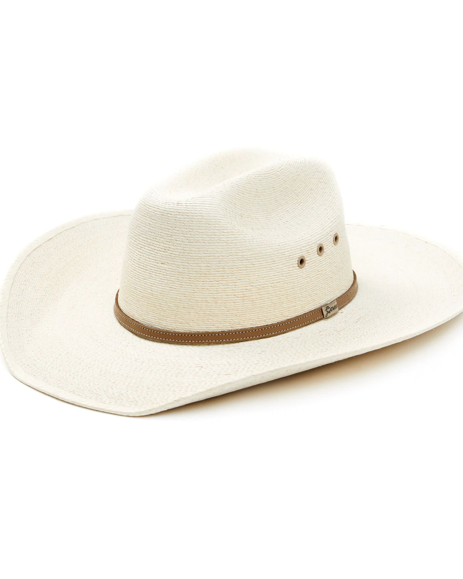 Atwood Men's Throroughbred Low Crown Palm Cowboy HatÂ