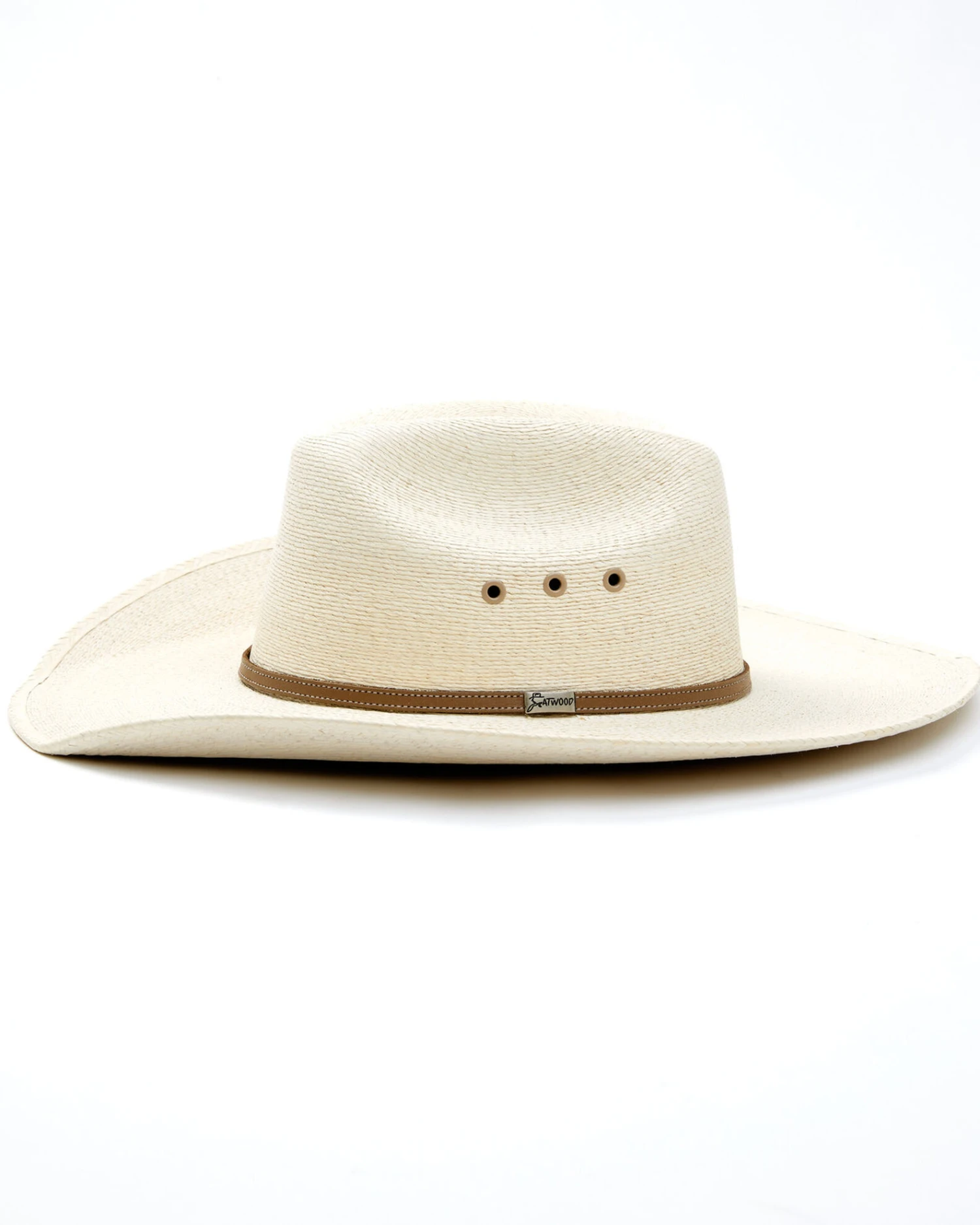 Atwood Men's Throroughbred Low Crown Palm Cowboy Hat - Image 3