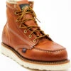 Thorogood Men's 6" Moc Toe Lace-Up Work Boots