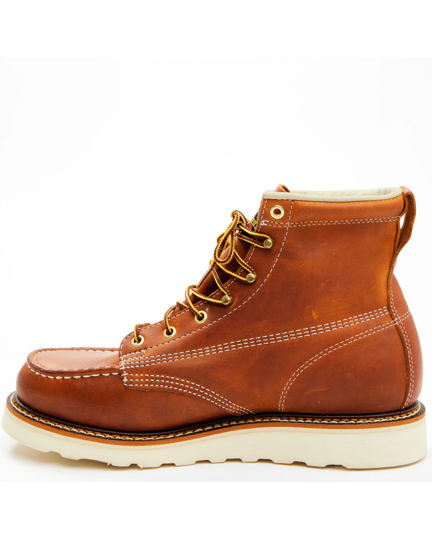Thorogood Men's 6" Moc Toe Lace-Up Work Boots - Image 3
