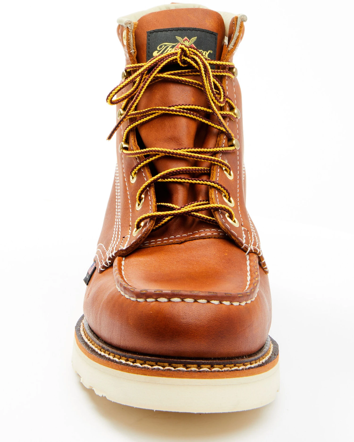 Thorogood Men's 6" Moc Toe Lace-Up Work Boots - Image 4