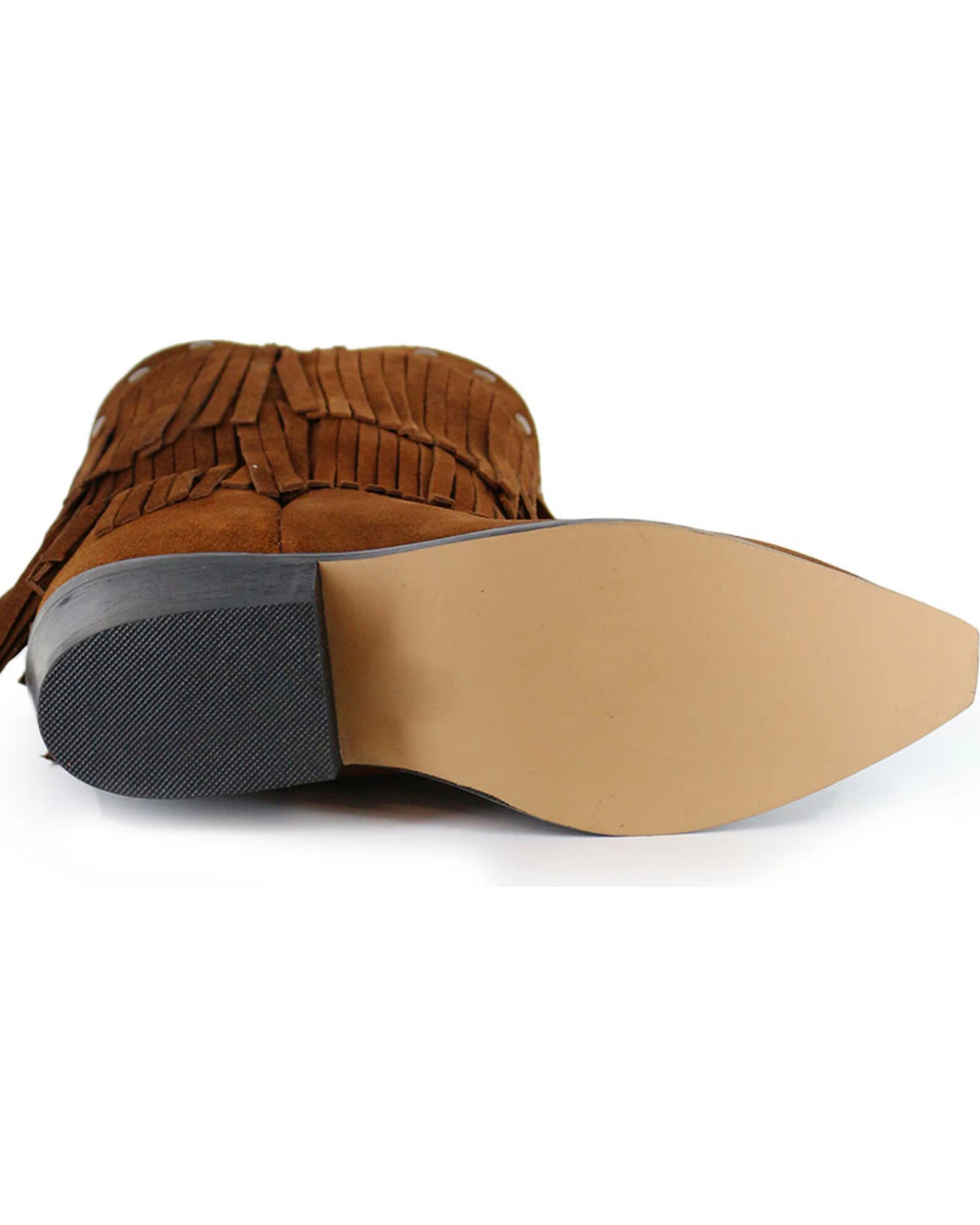 Shyanne® Girls' Fringe Snip Toe Western Boots - Image 5