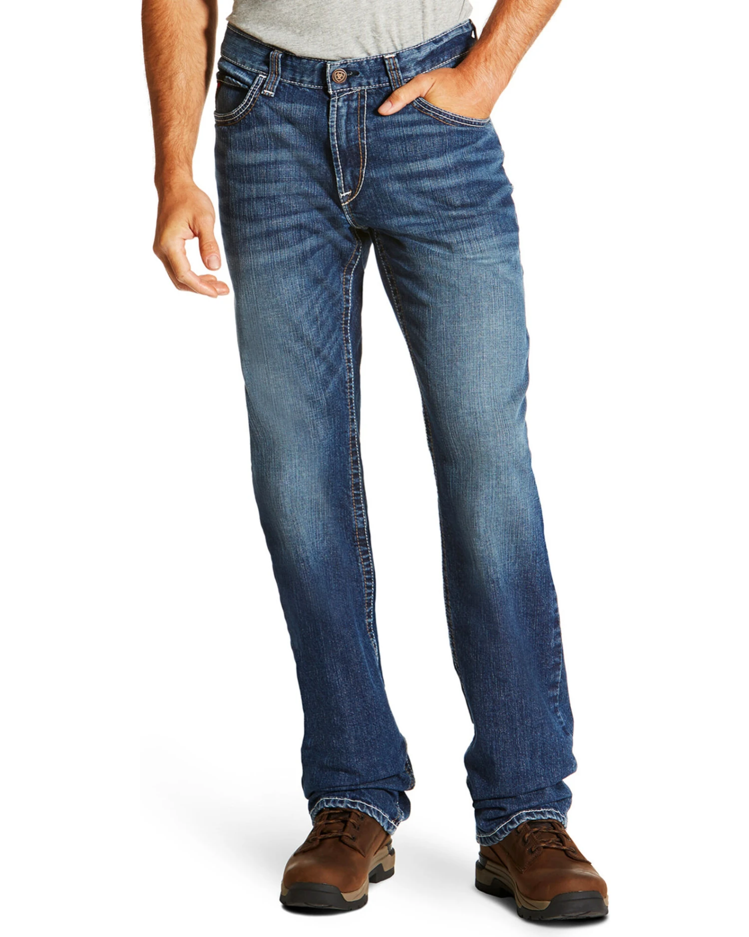 Ariat Men's M4 FR Alloy Bootcut Jeans - Image 2