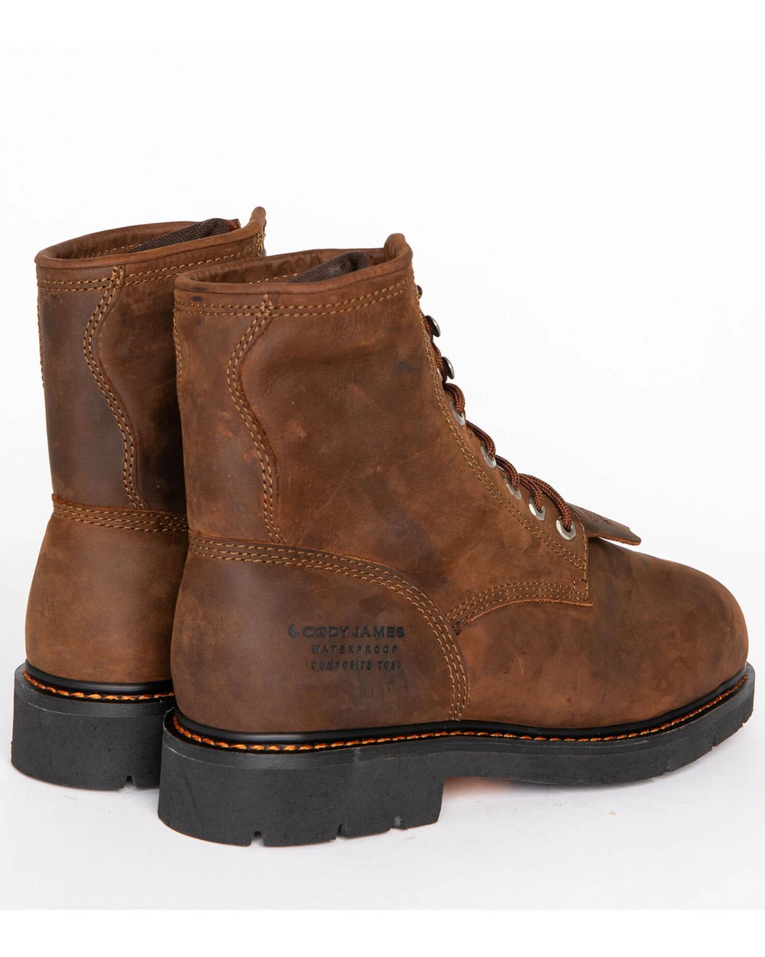 Cody James® Comp Toe Waterproof Kiltie Work Boots - Image 7