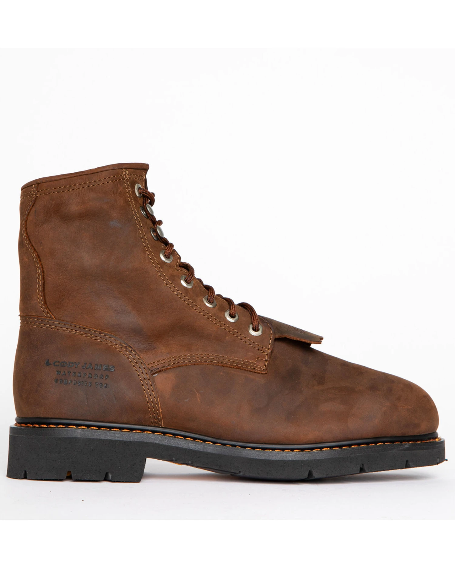 Cody James® Comp Toe Waterproof Kiltie Work Boots - Image 2