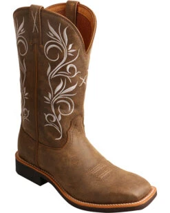 Twisted X Women's Top Hand Performance Boots - Broad Square Toe