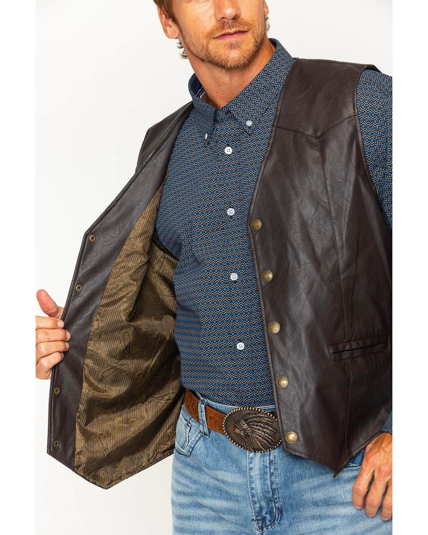 Cody James Men's Deadwood Vest - Image 4