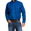Ariat Men's FR Featherlight Long Sleeve Button Down Work Shirt - Tall 