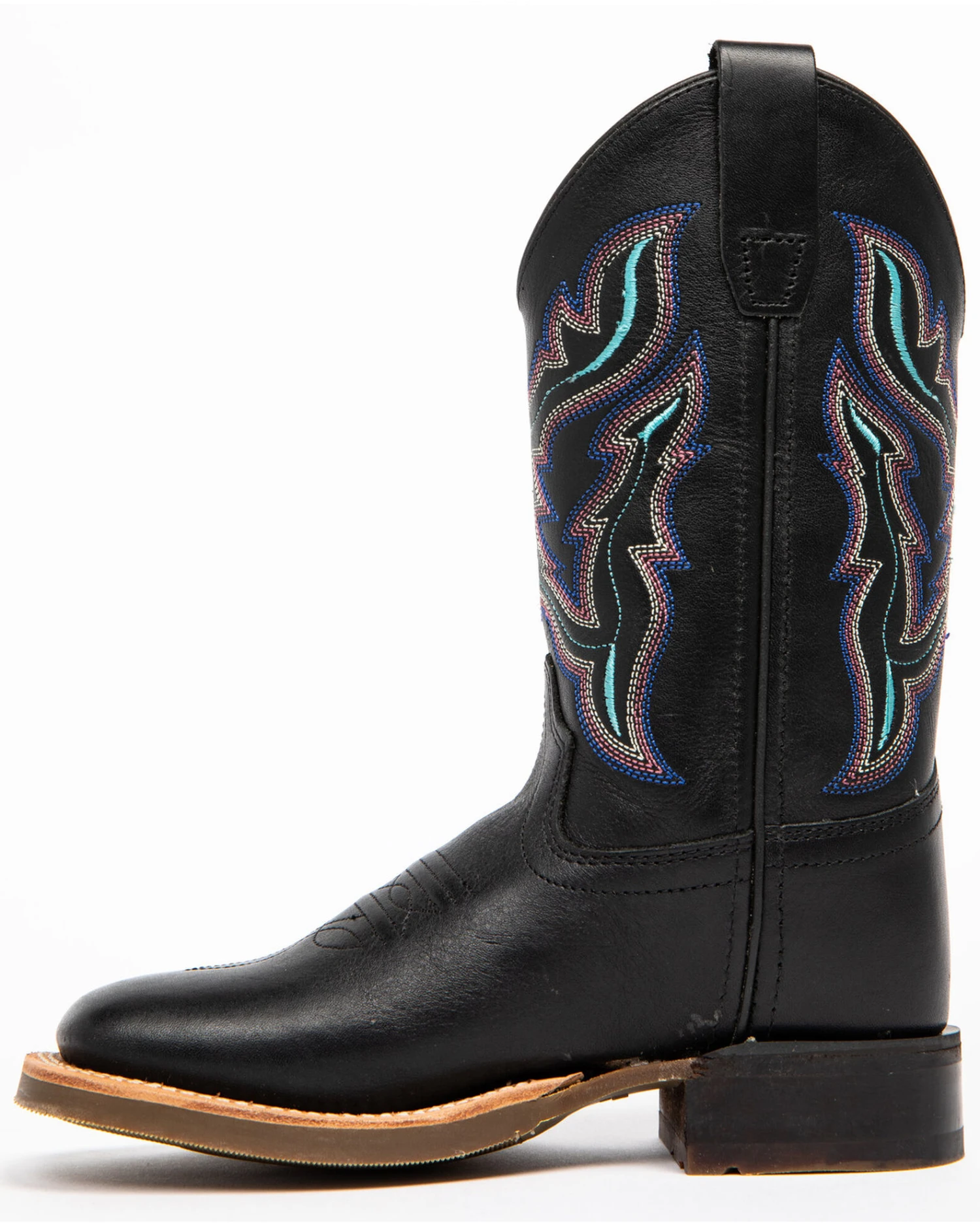 Shyanne Girls' Western Boots - Broad Square Toe - Image 3