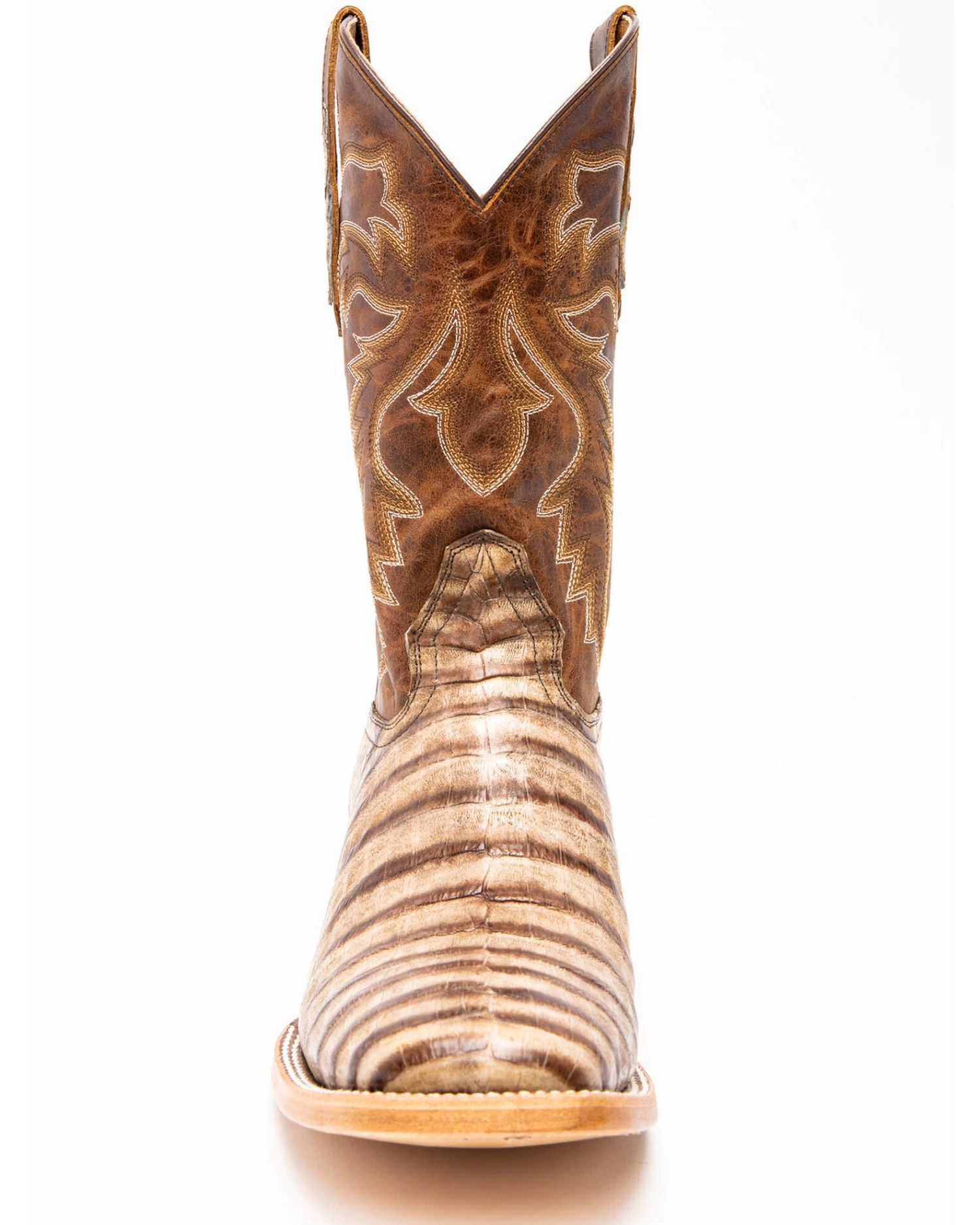 Cody James Men's Caiman Belly Western Boots - Broad Square Toe - Image 5