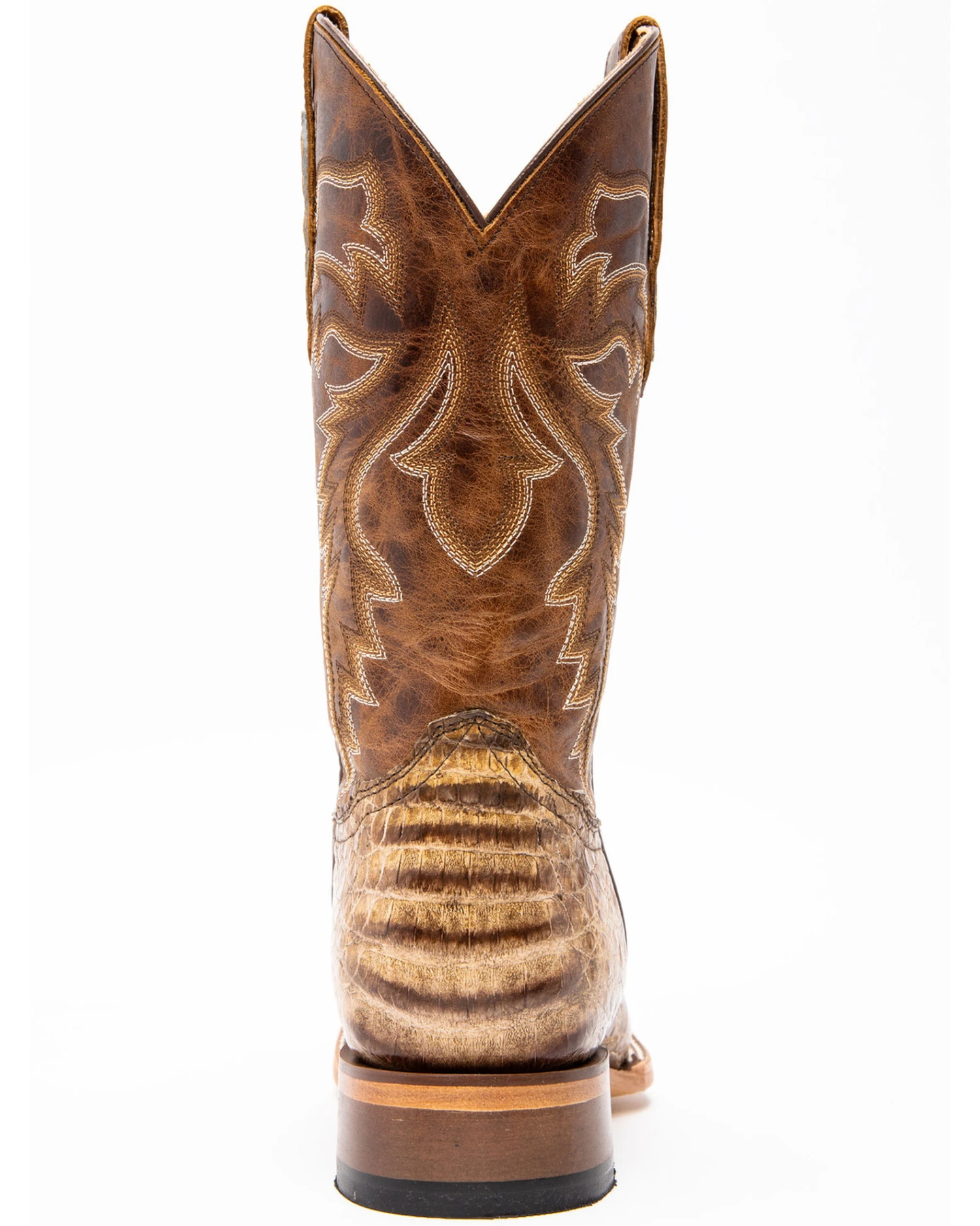 Cody James Men's Caiman Belly Western Boots - Broad Square Toe - Image 6