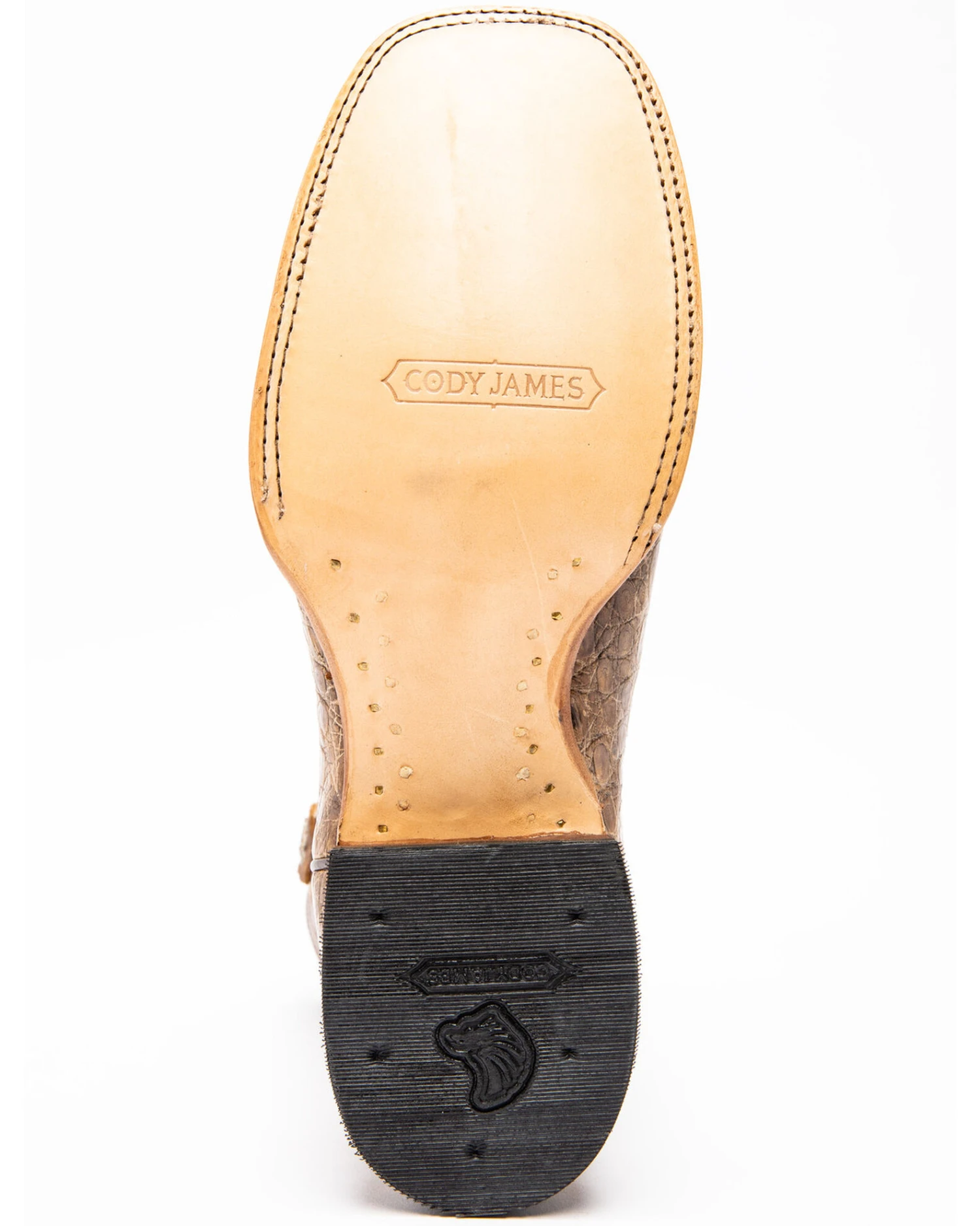 Cody James Men's Caiman Belly Western Boots - Broad Square Toe - Image 8