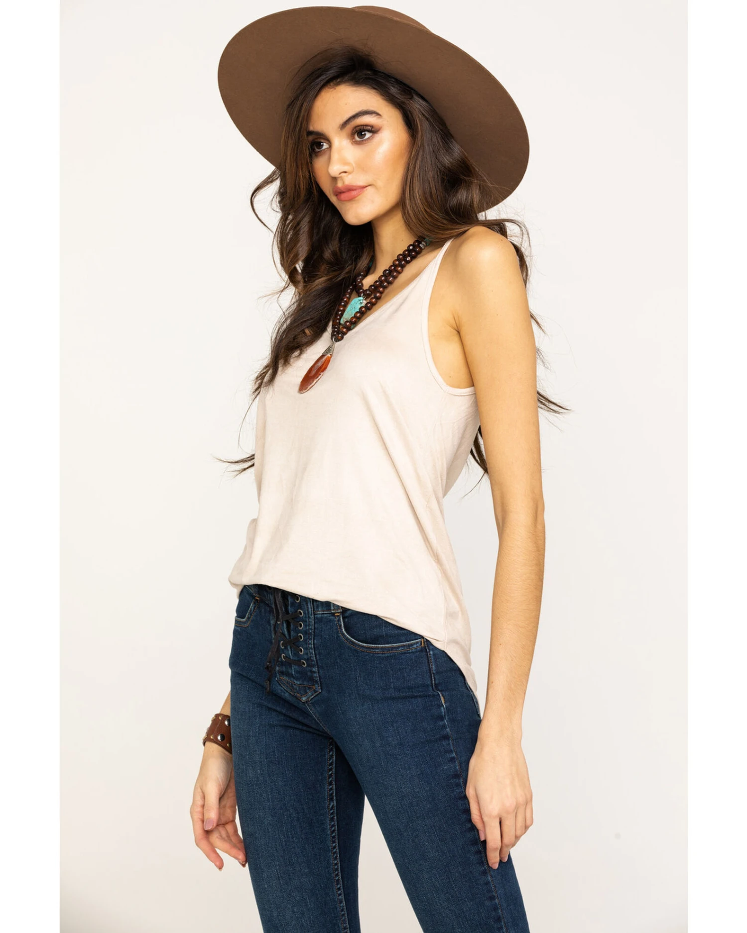 Shyanne Women's Faux Suede Cami - Image 3