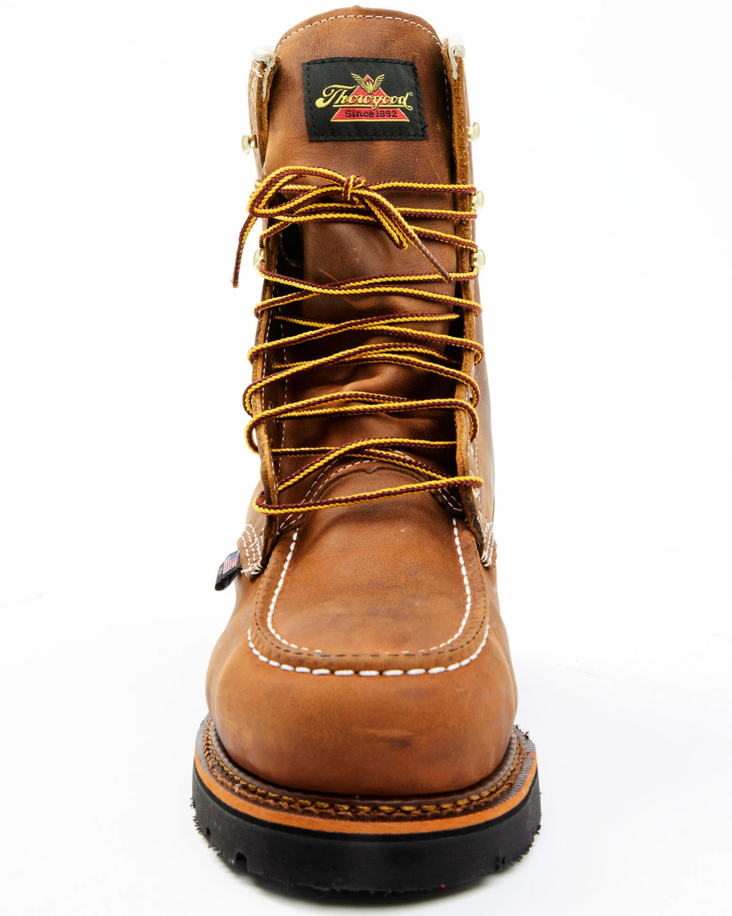 Thorogood Men's 8" Crazyhorse Made In The USA Waterproof Work Boots - Steel Toe - Image 4