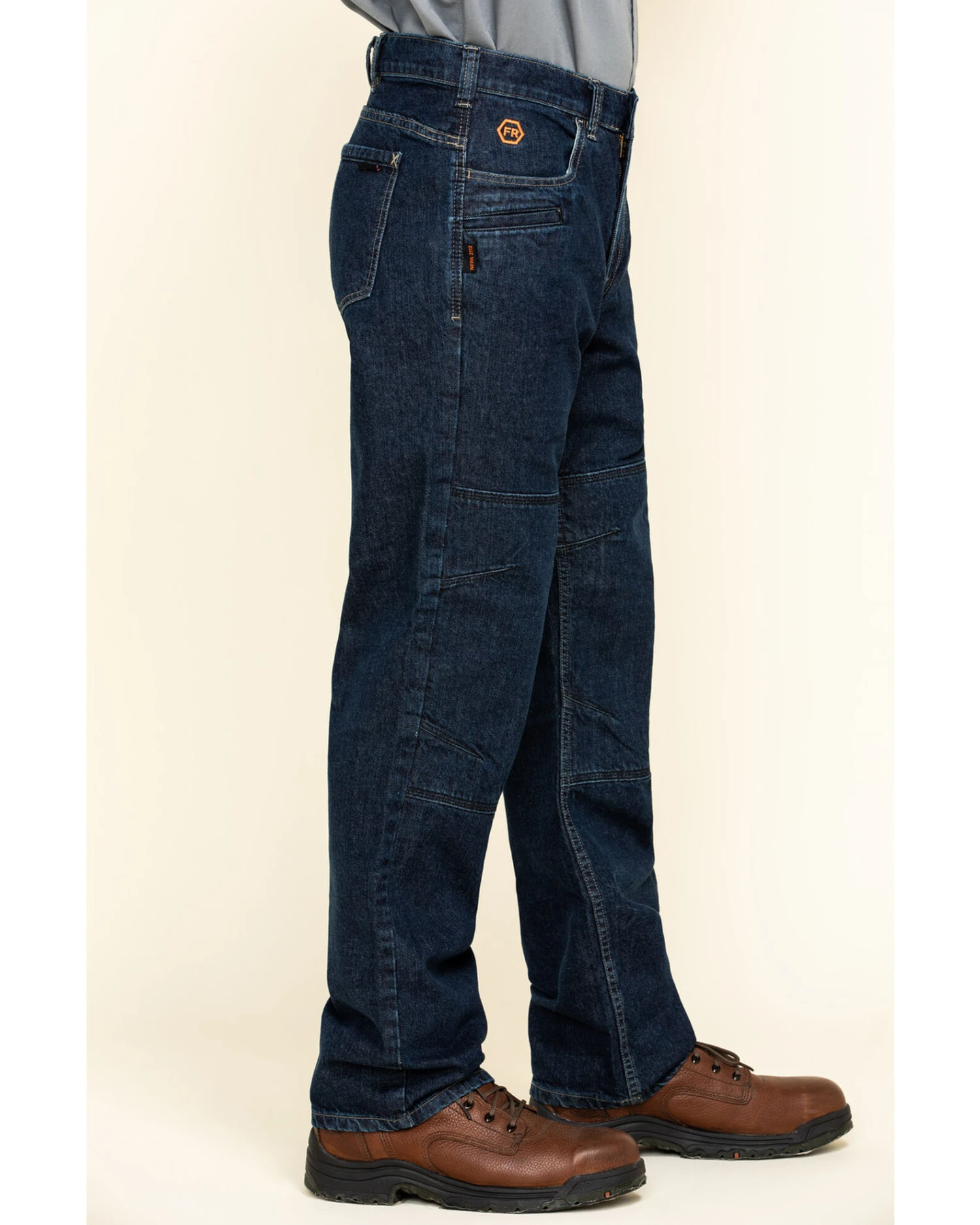 Hawx Men's FR Denim Straight Work JeansĀ - Image 3