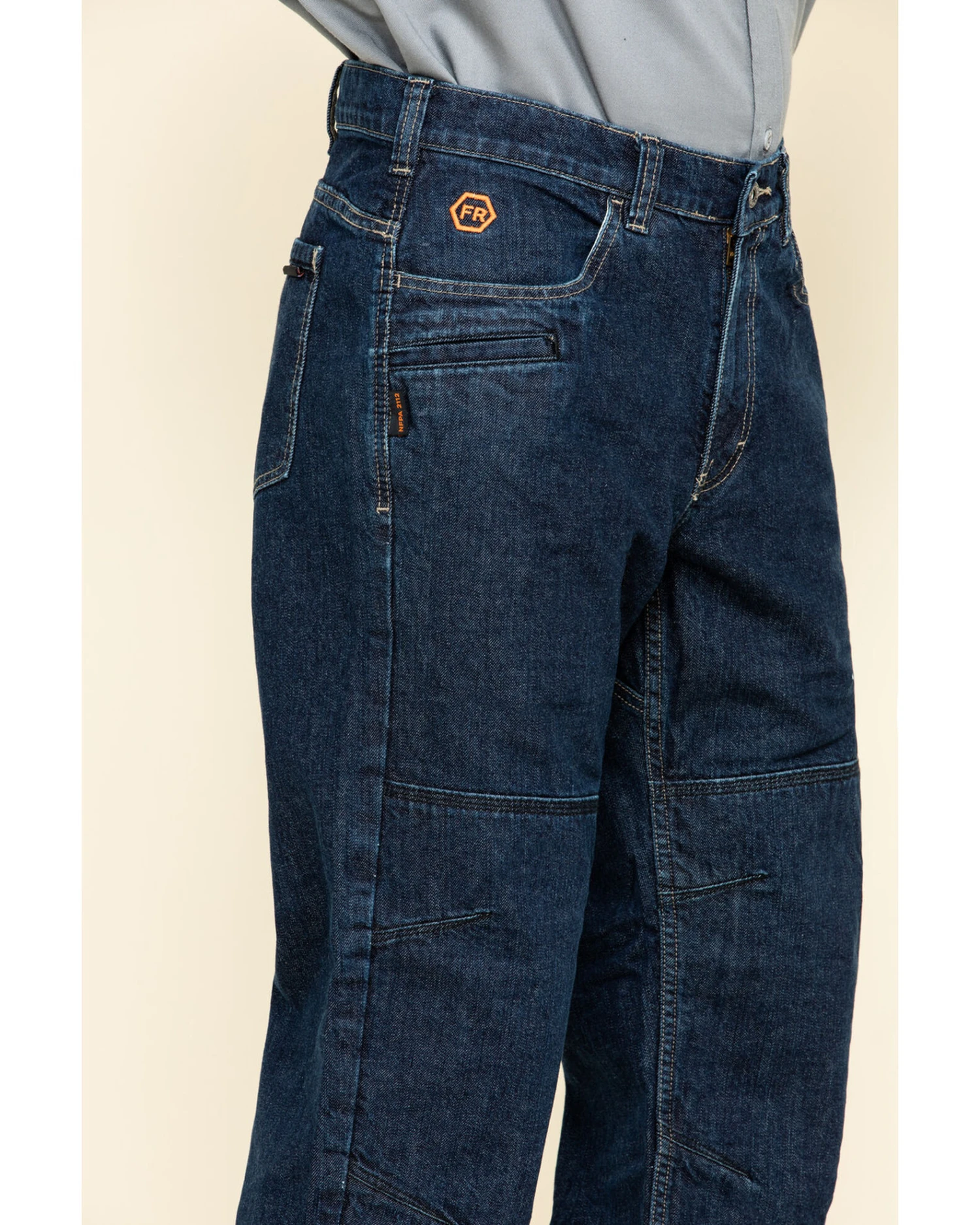 Hawx Men's FR Denim Straight Work JeansĀ - Image 4