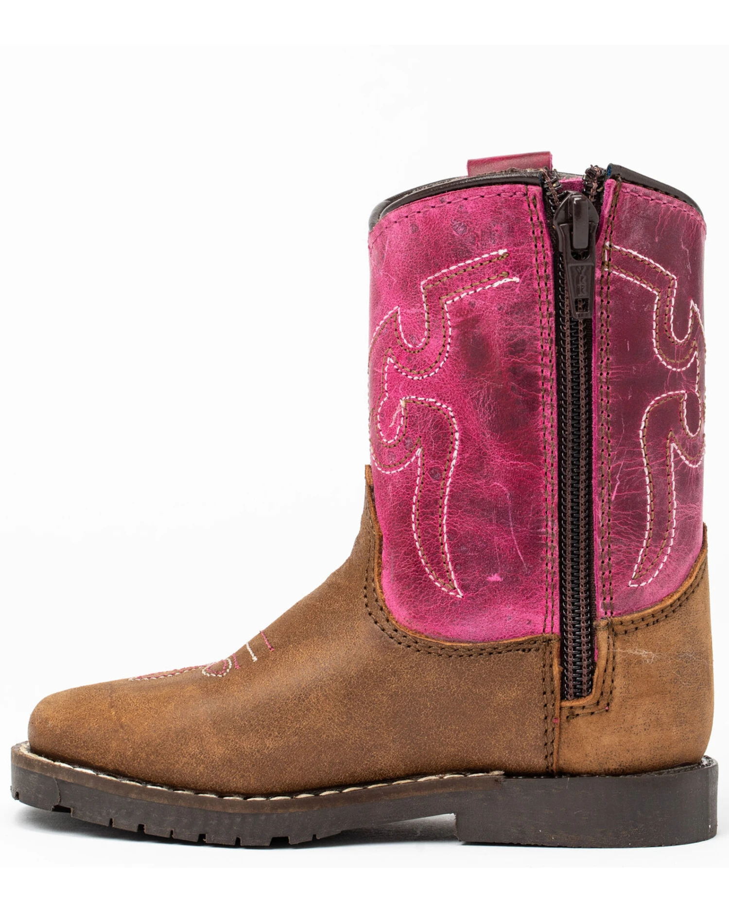 Shyanne Infant Girls' Top Western Boots - Round Toe - Image 3