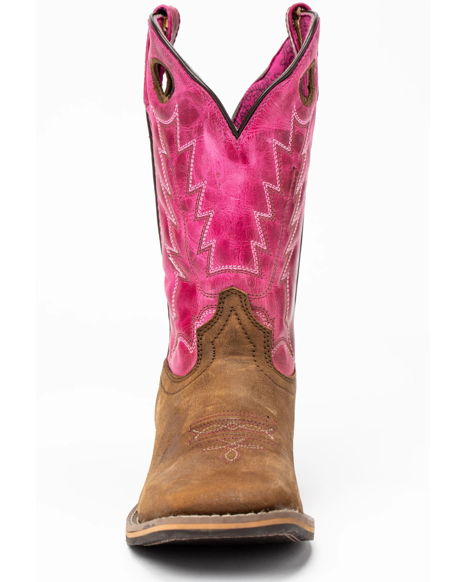 Shyanne Little Girls' Top Western Boots - Square Toe - Image 4