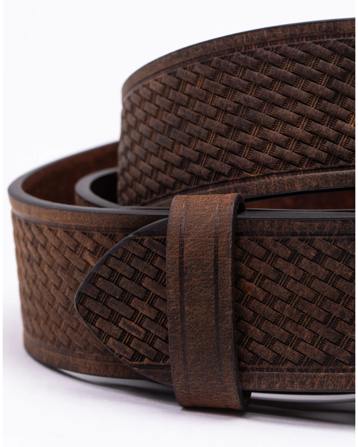 Hawx® Men's Roller Buckle Basket-Weave Belt - Image 3