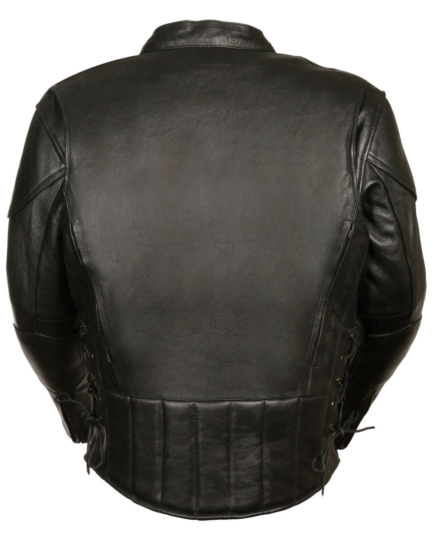 Milwaukee Leather Men's Side Lace Vented Scooter Jacket - Image 2