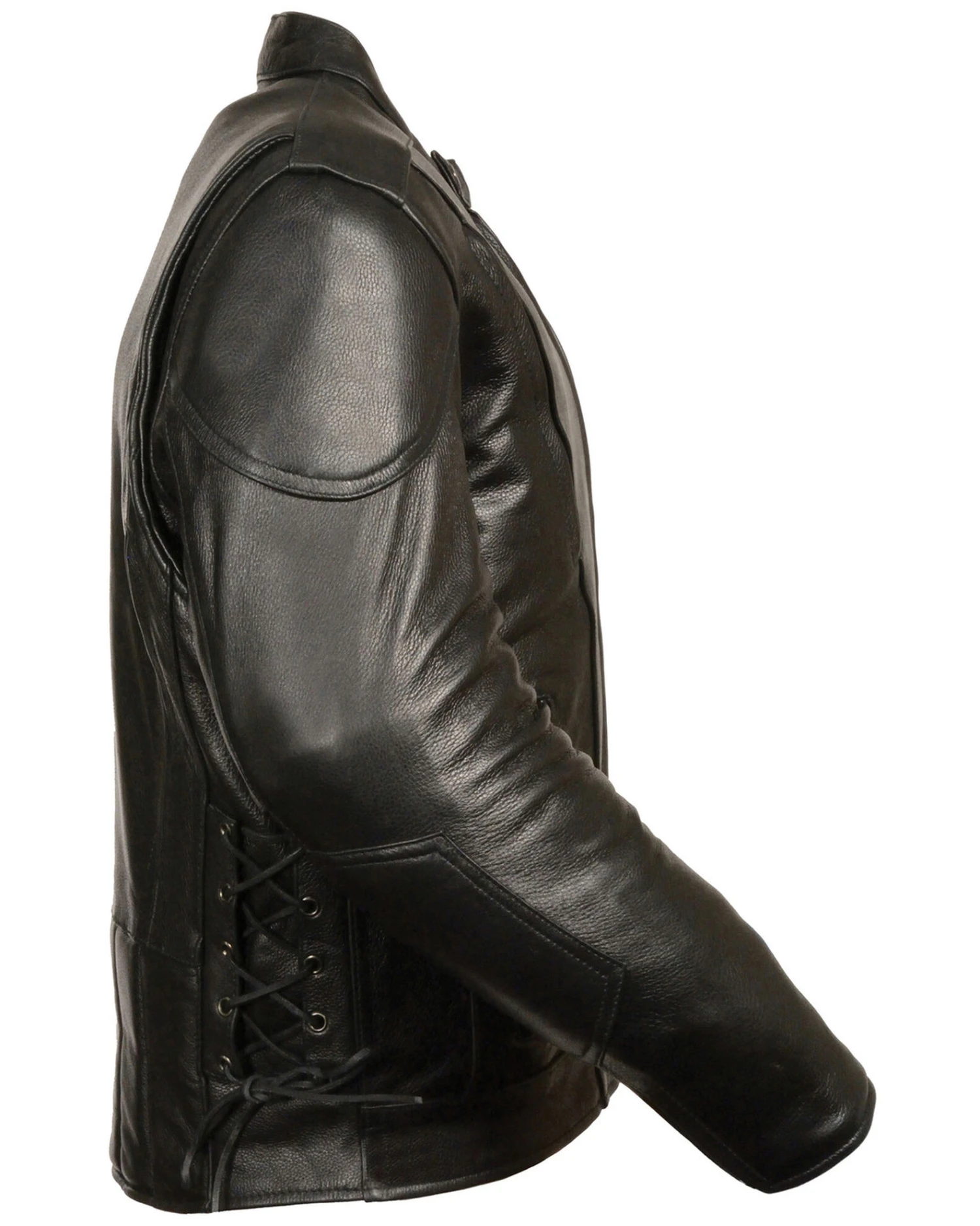 Milwaukee Leather Men's Side Lace Vented Scooter Jacket - Image 3