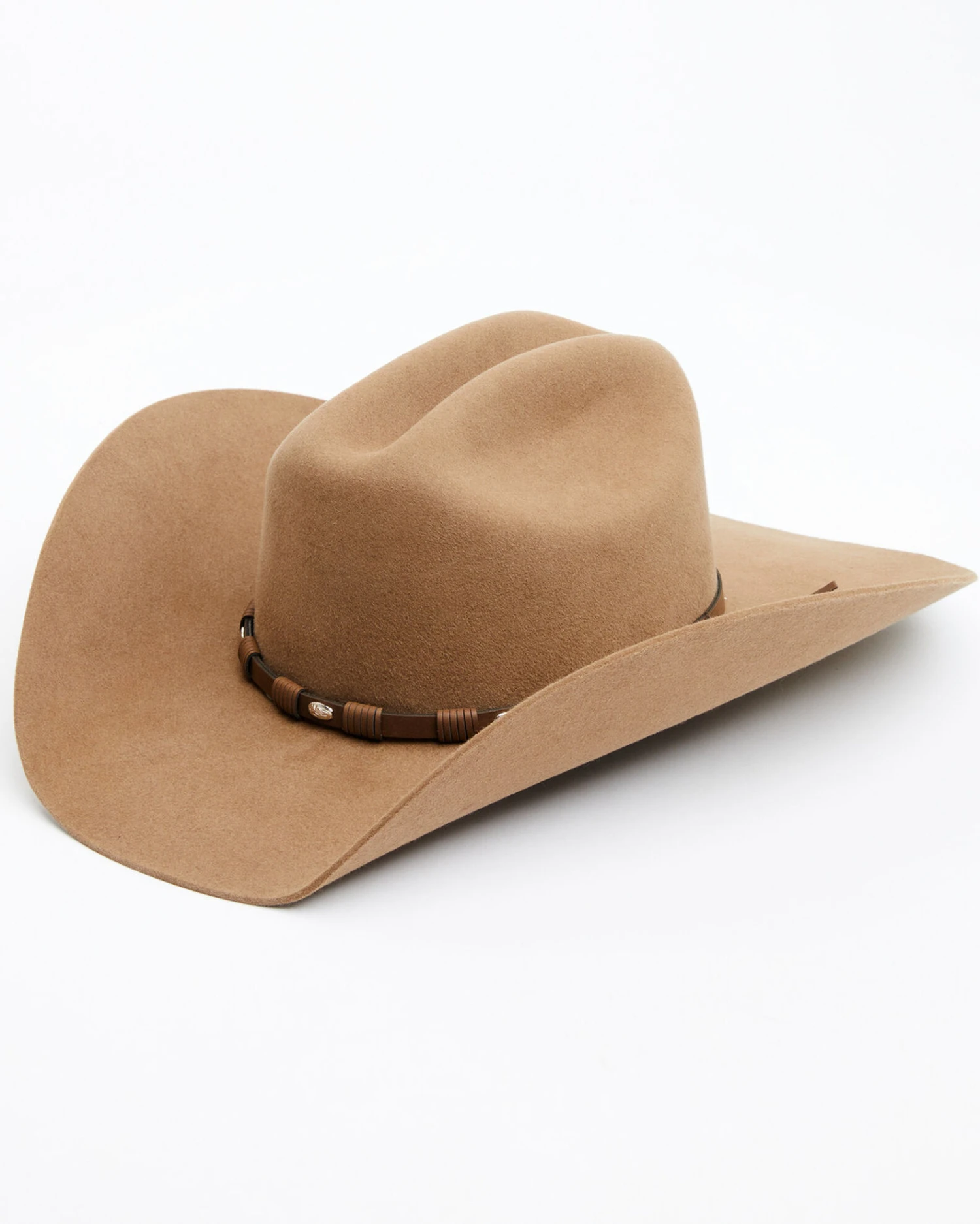 Justin Men's 6X Fawn Townes Western Felt HatÂ