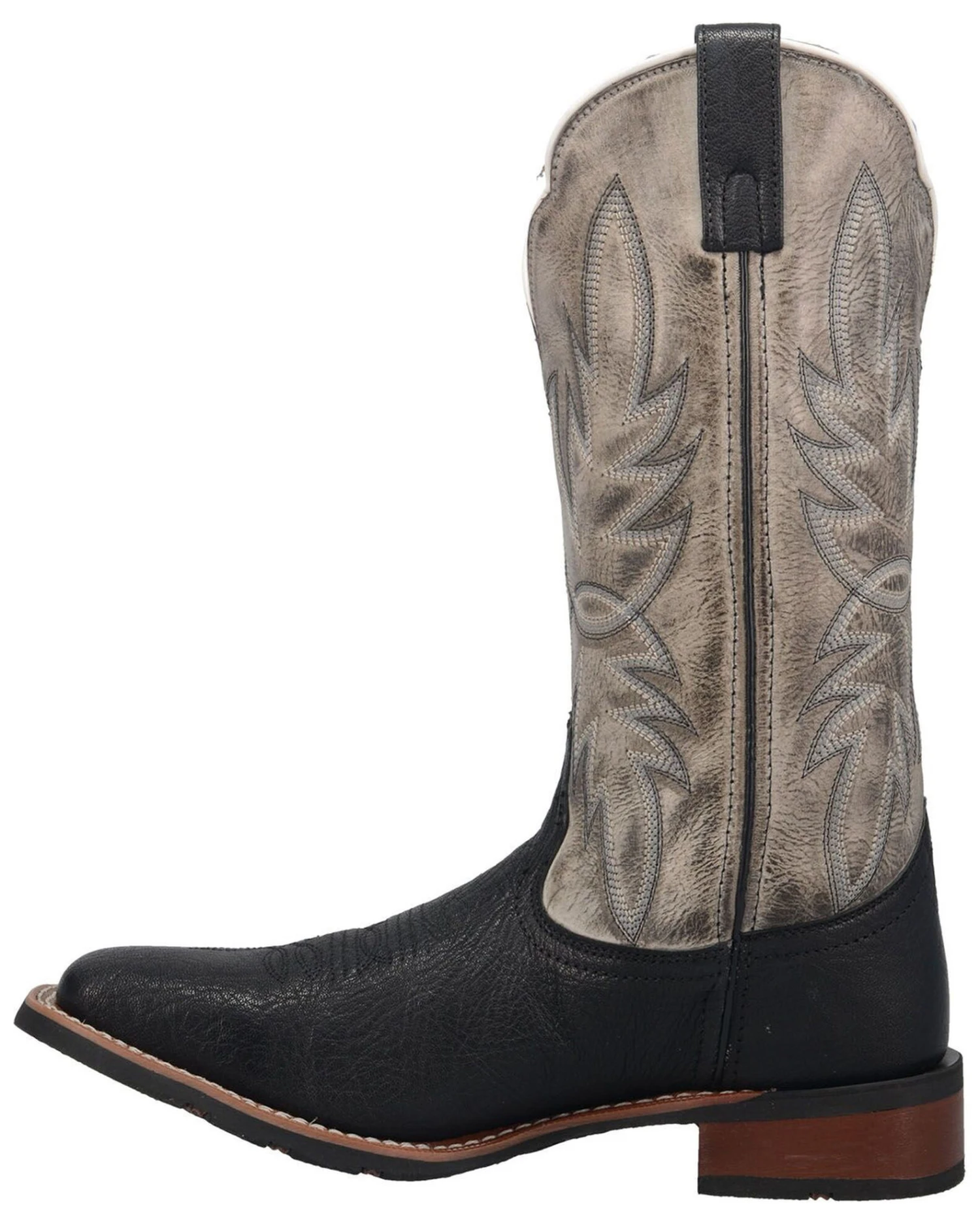 Laredo Men's Isaac Western Boots - Broad Square Toe - Image 3