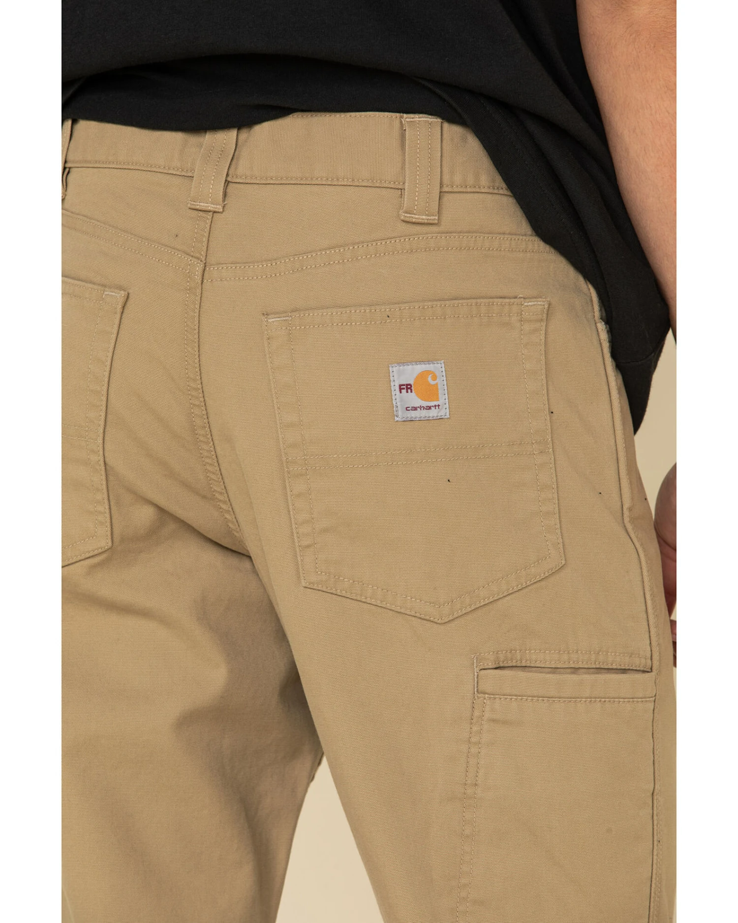Carhartt Men's FR Rugged Flex Relaxed Canvas Work Pants - Image 4