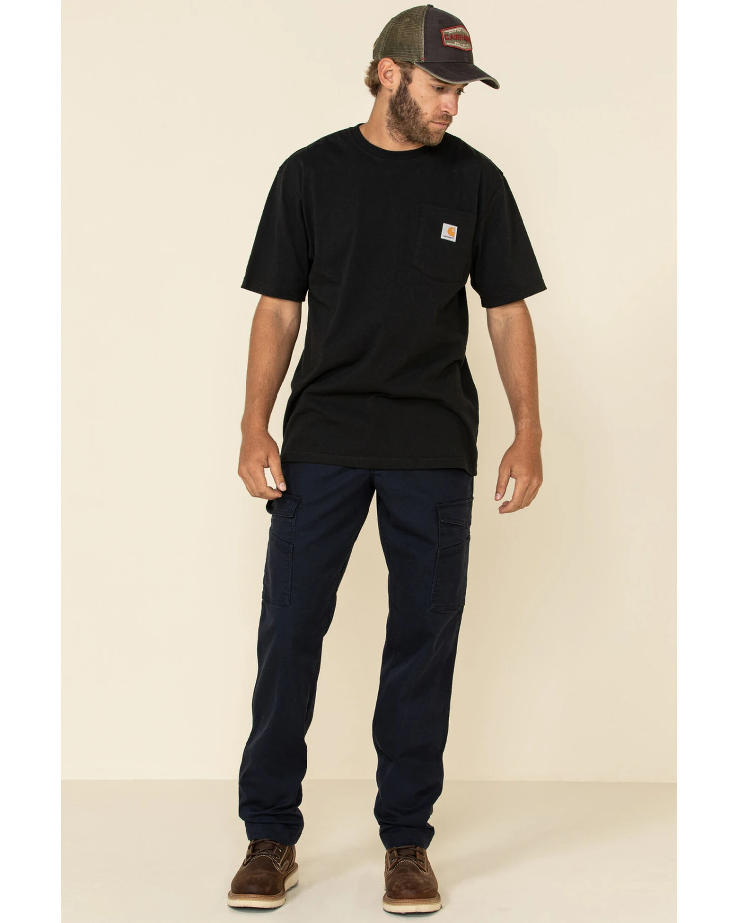 Carhartt Men's FR Rugged Flex Relaxed Canvas Cargo Work PantsÂ