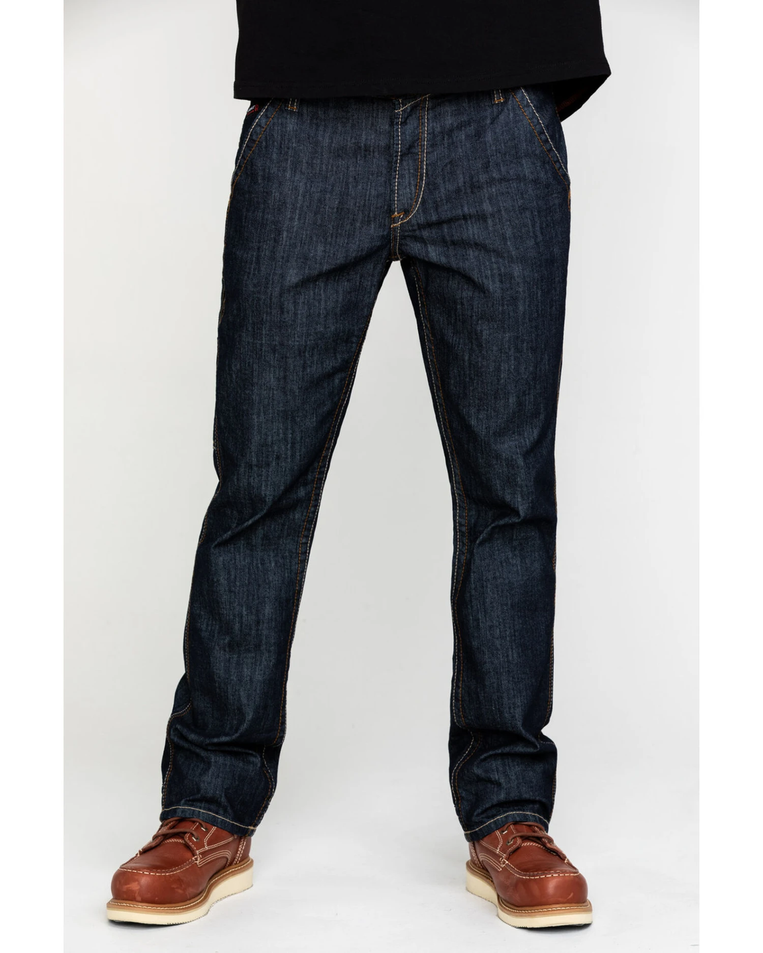 Ariat Men's FR M4 Workhorse Duralight Low Stretch Straight Work Jeans - Image 2