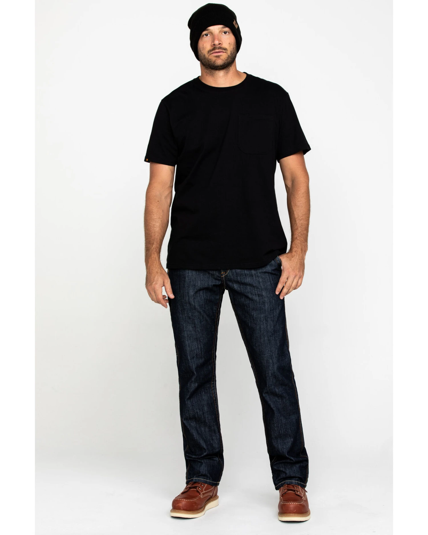 Ariat Men's FR M4 Workhorse Duralight Low Stretch Straight Work Jeans - Image 6