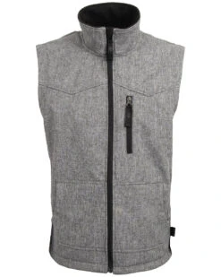 STS Ranchwear Men's Light Leather Barrier Vest