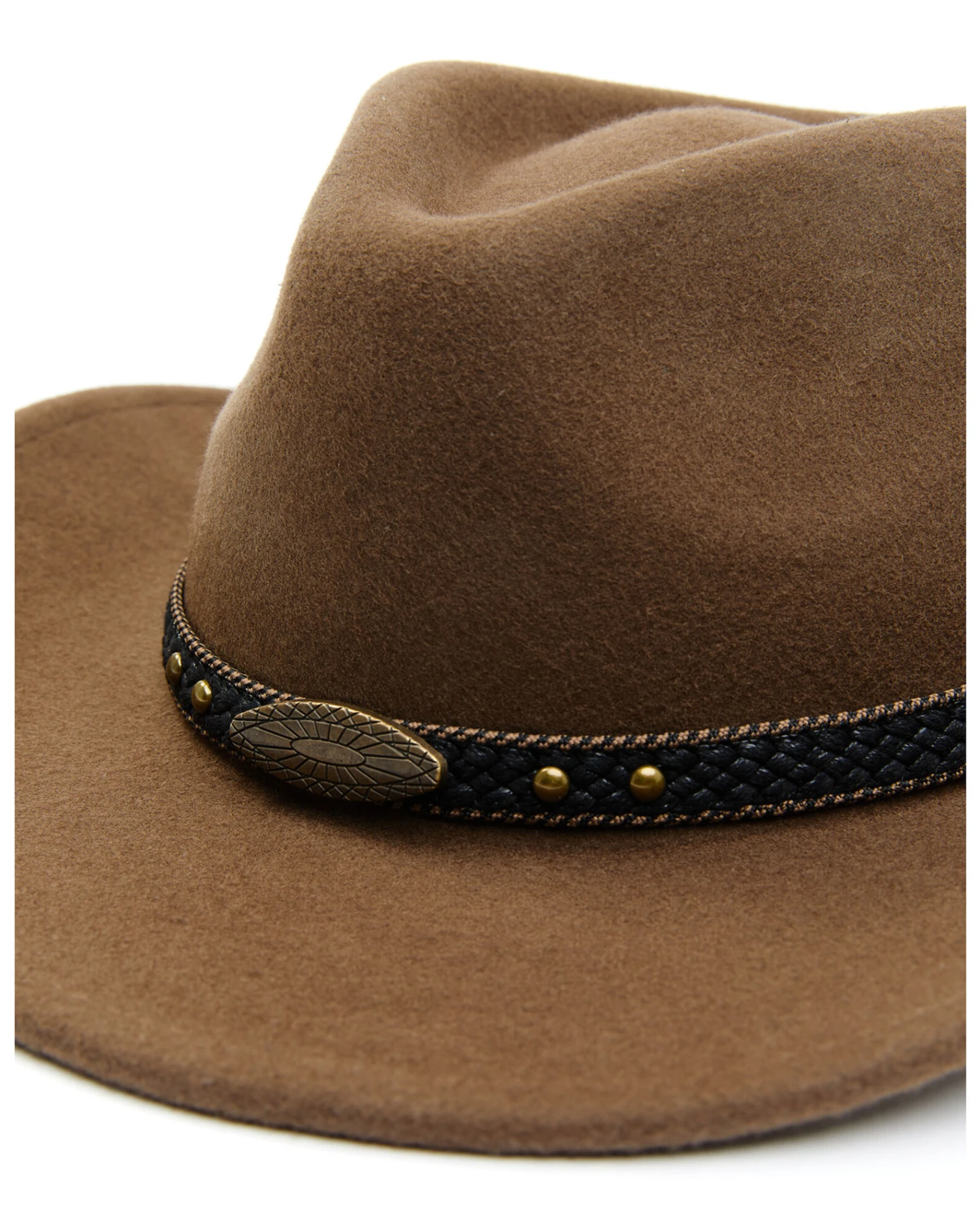 Cody James Men's Pecan Wool Felt Western Hat - Image 2