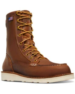 Danner Men's Bull Run Lace-Up Work Boots - Soft Toe