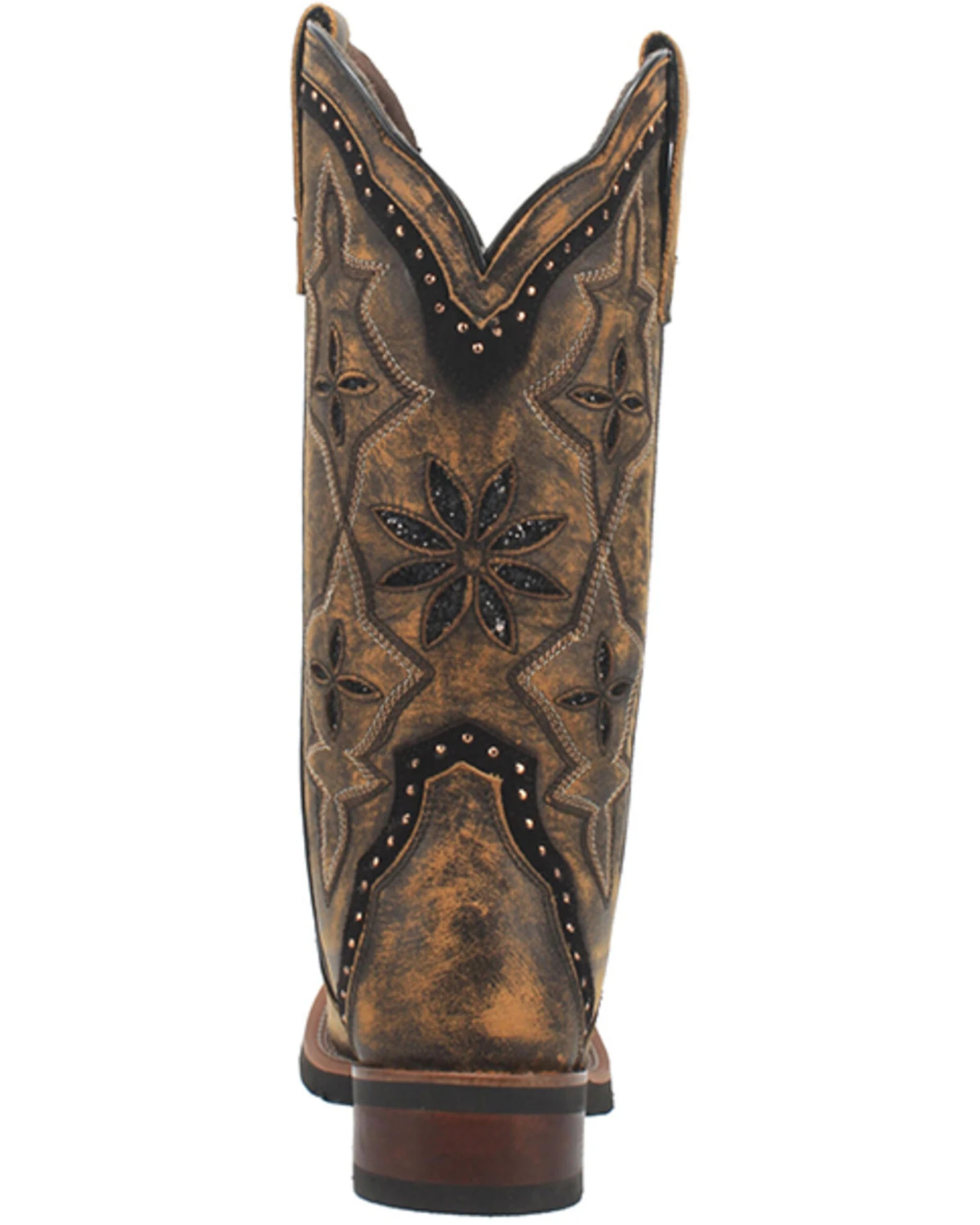 Laredo Women's Bouquet Western Performance Boots - Broad Square Toe - Image 5